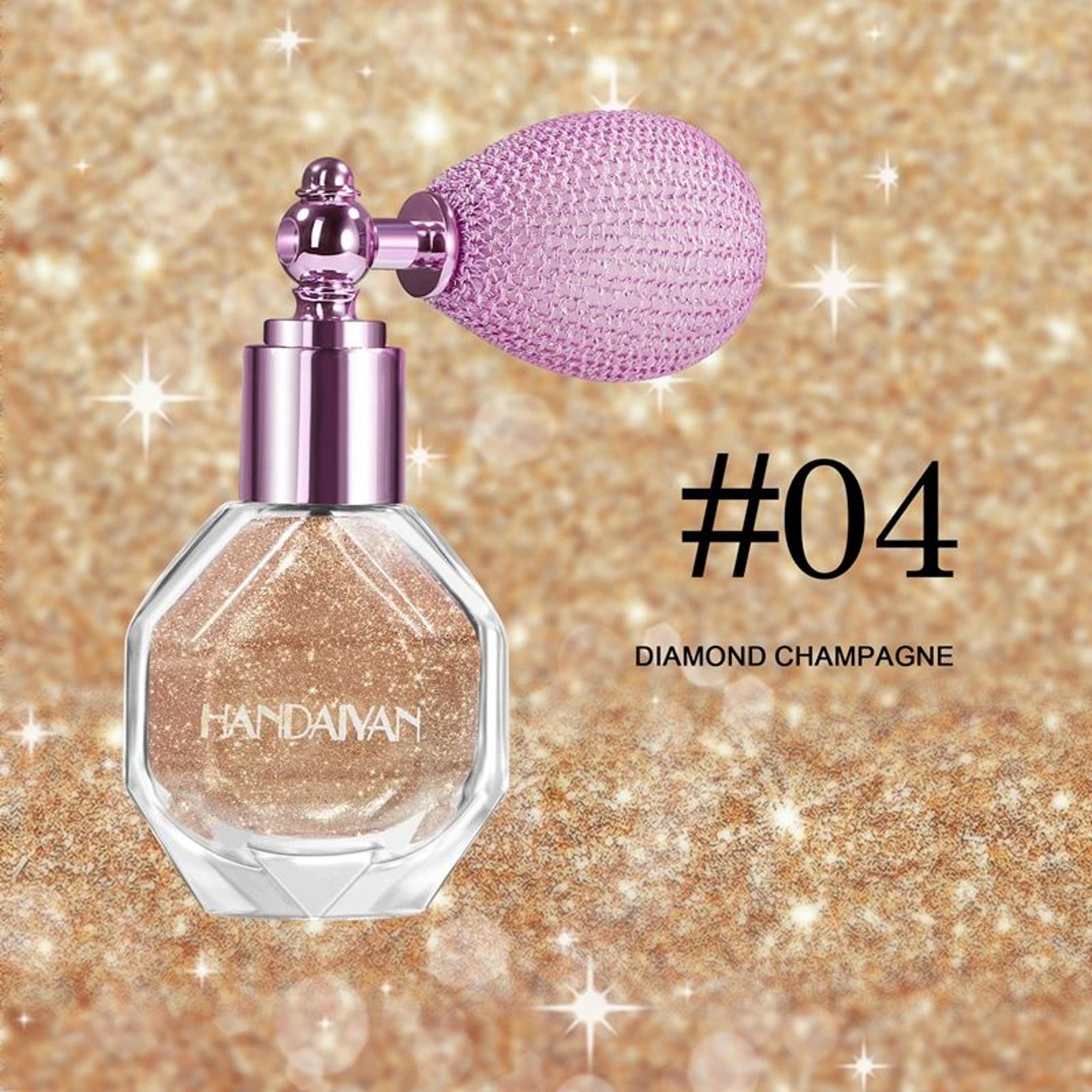 Radiance Mist MultiUse Glitter Spray For Face Hair  Body 9