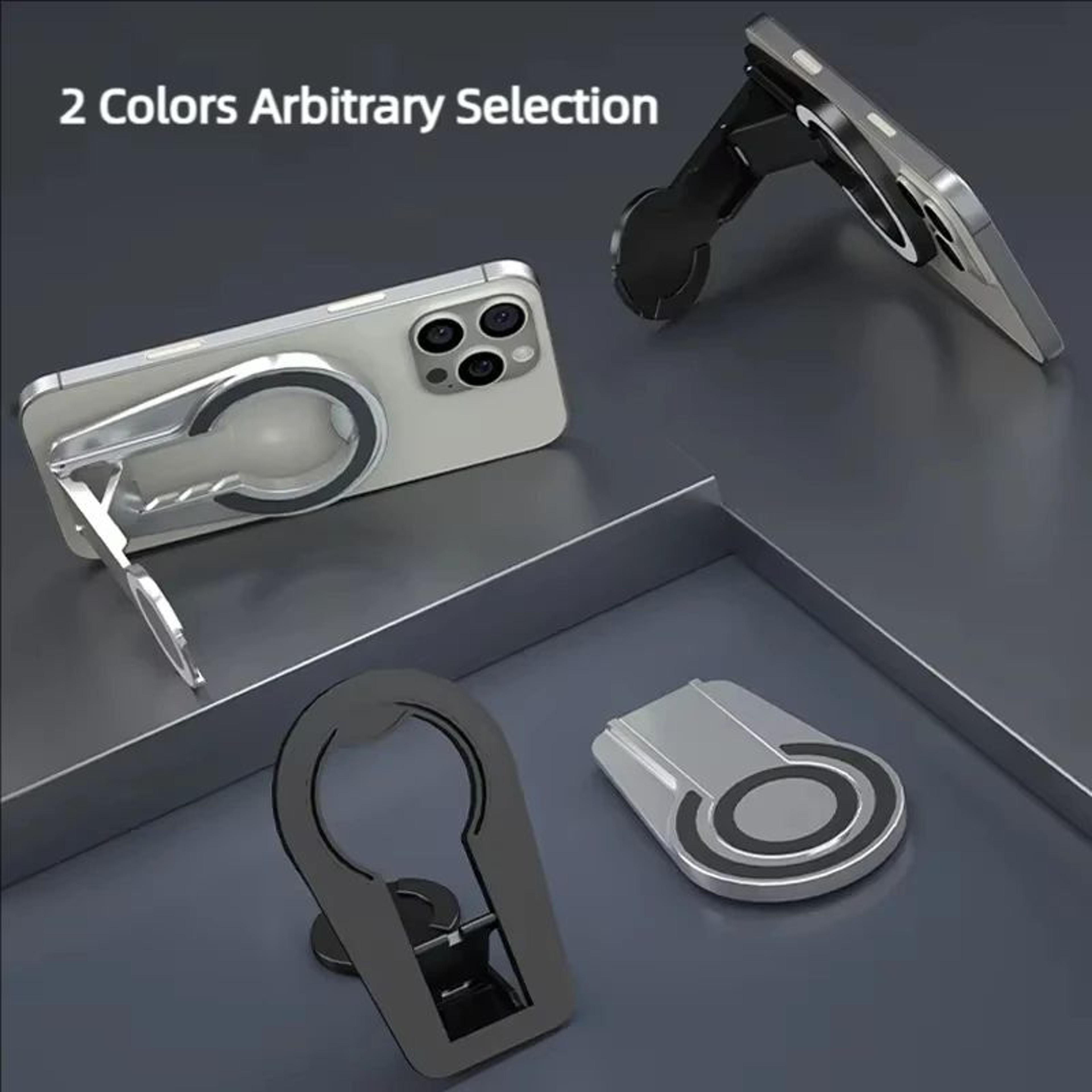 MagSafe Magnetic Phone Grip Stand  Foldable Magnetic Phone Holder With DualSided Grip  Desk Mount 2