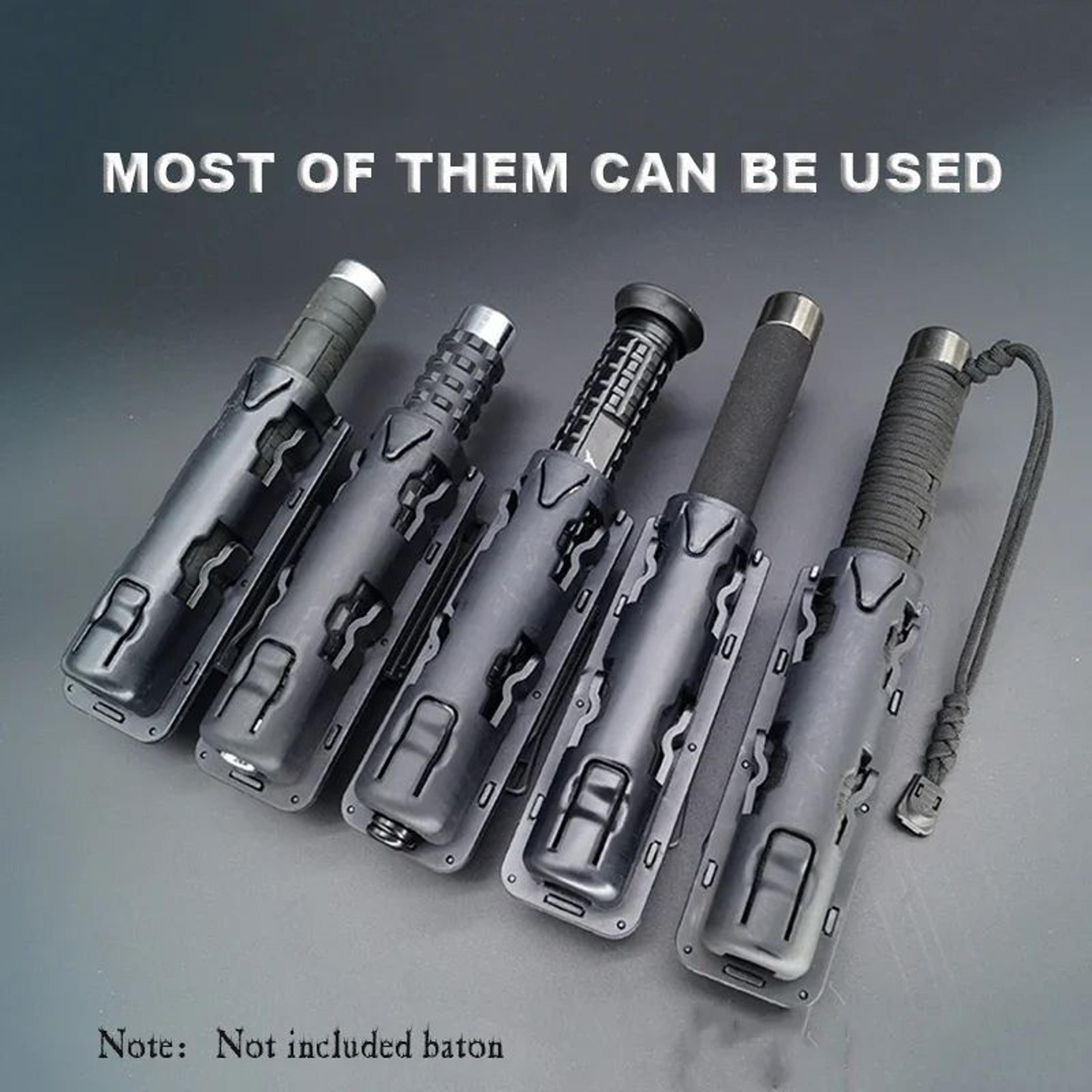 360 Rotating Tactical Baton Holster  Secure Retractable Baton Holder For Everyday Carry 2