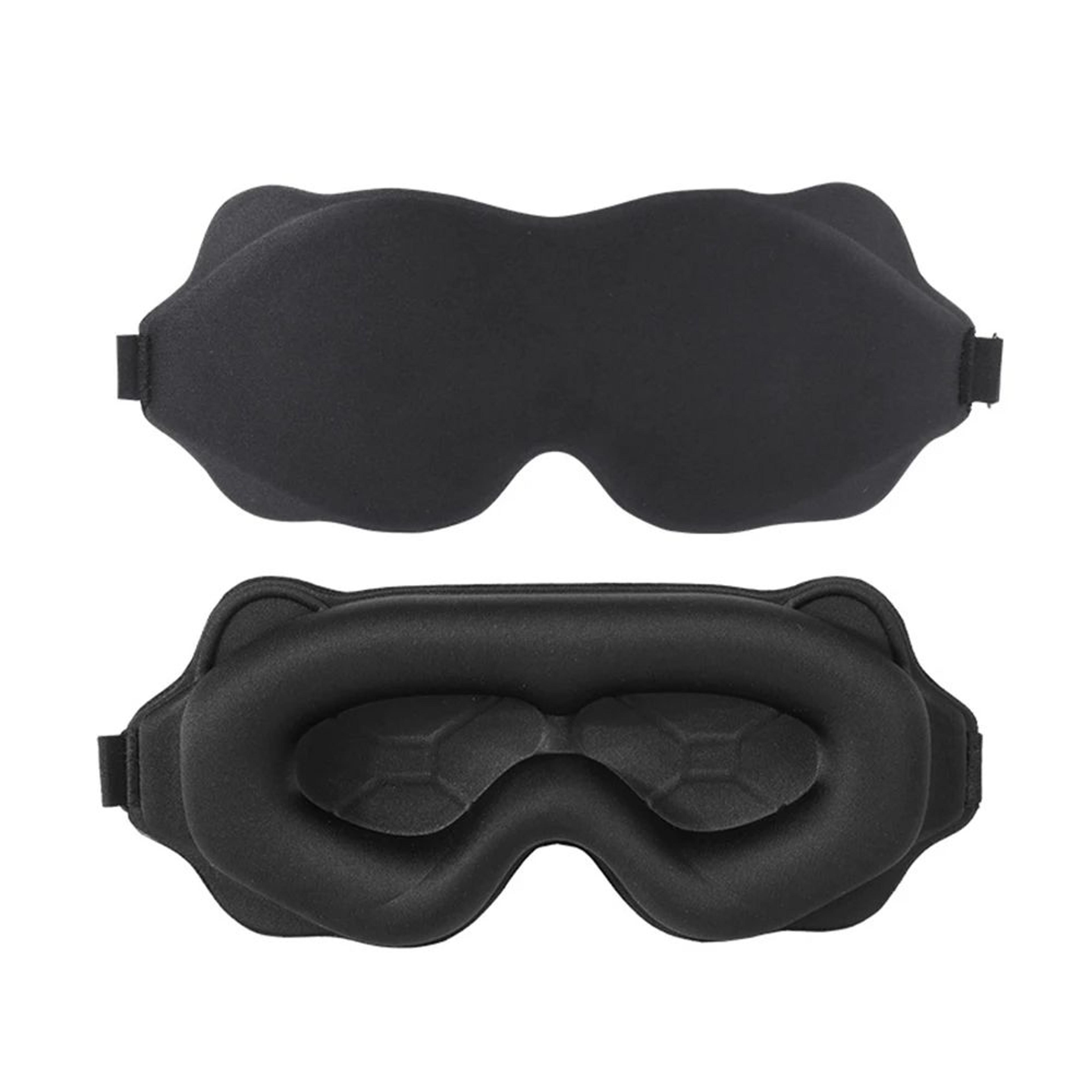 3D Contoured Sleep Mask For Total Blackout Comfort 7