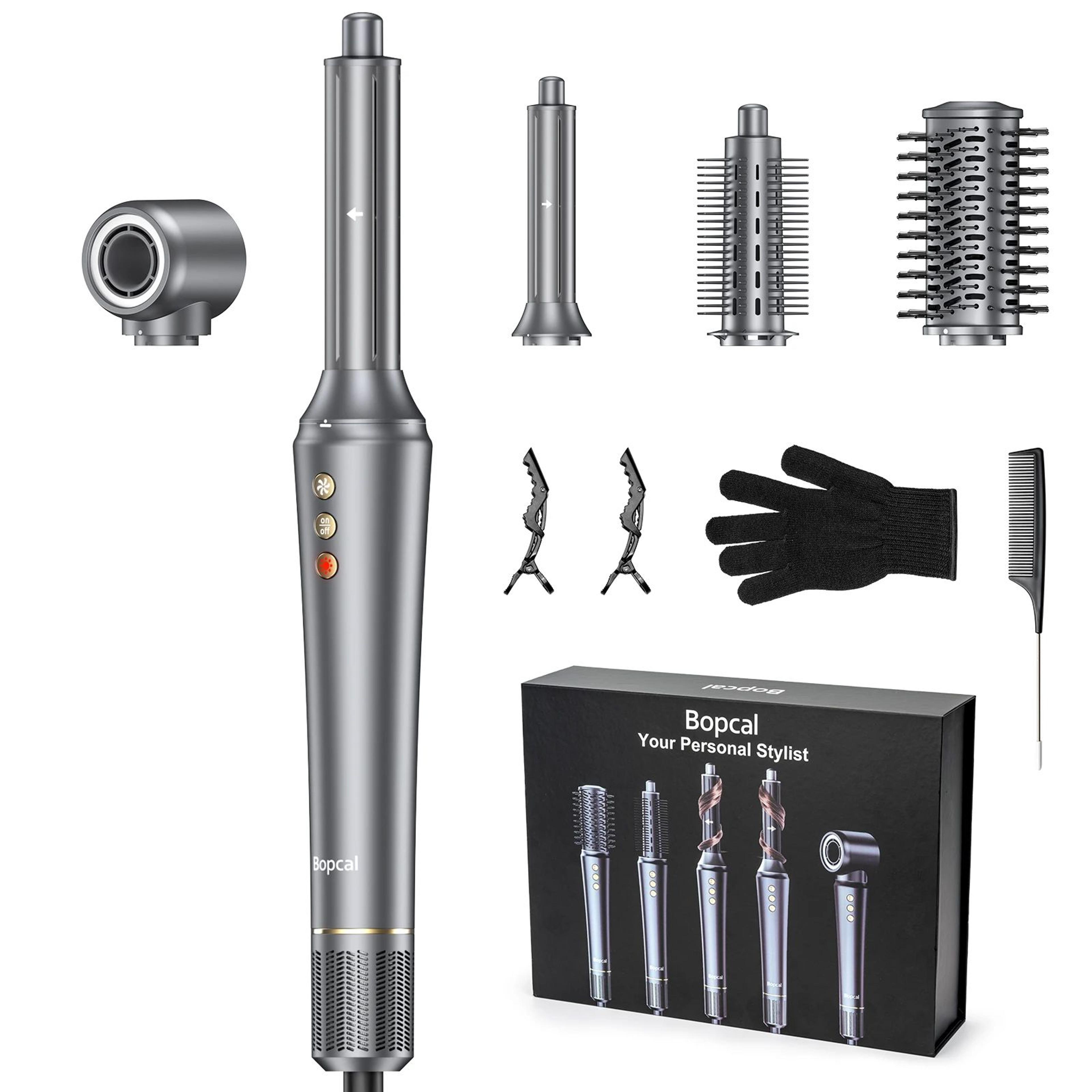 AeroStyle 5in1 HighSpeed Hair Styler  Ionic Air Wrap Dryer 6