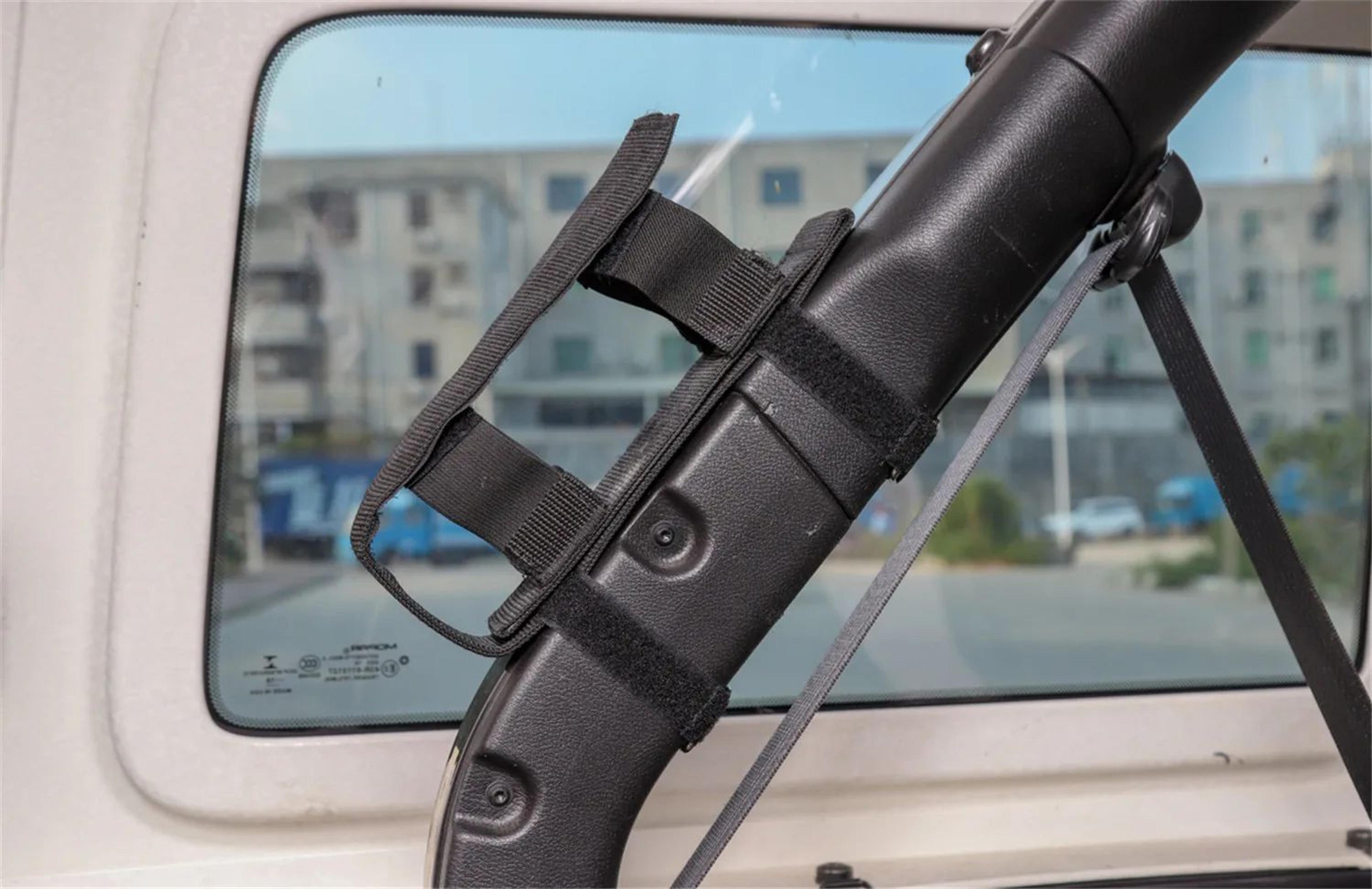Jeep Wrangler Fire Extinguisher Holder Roll Bar Mount Strap 4