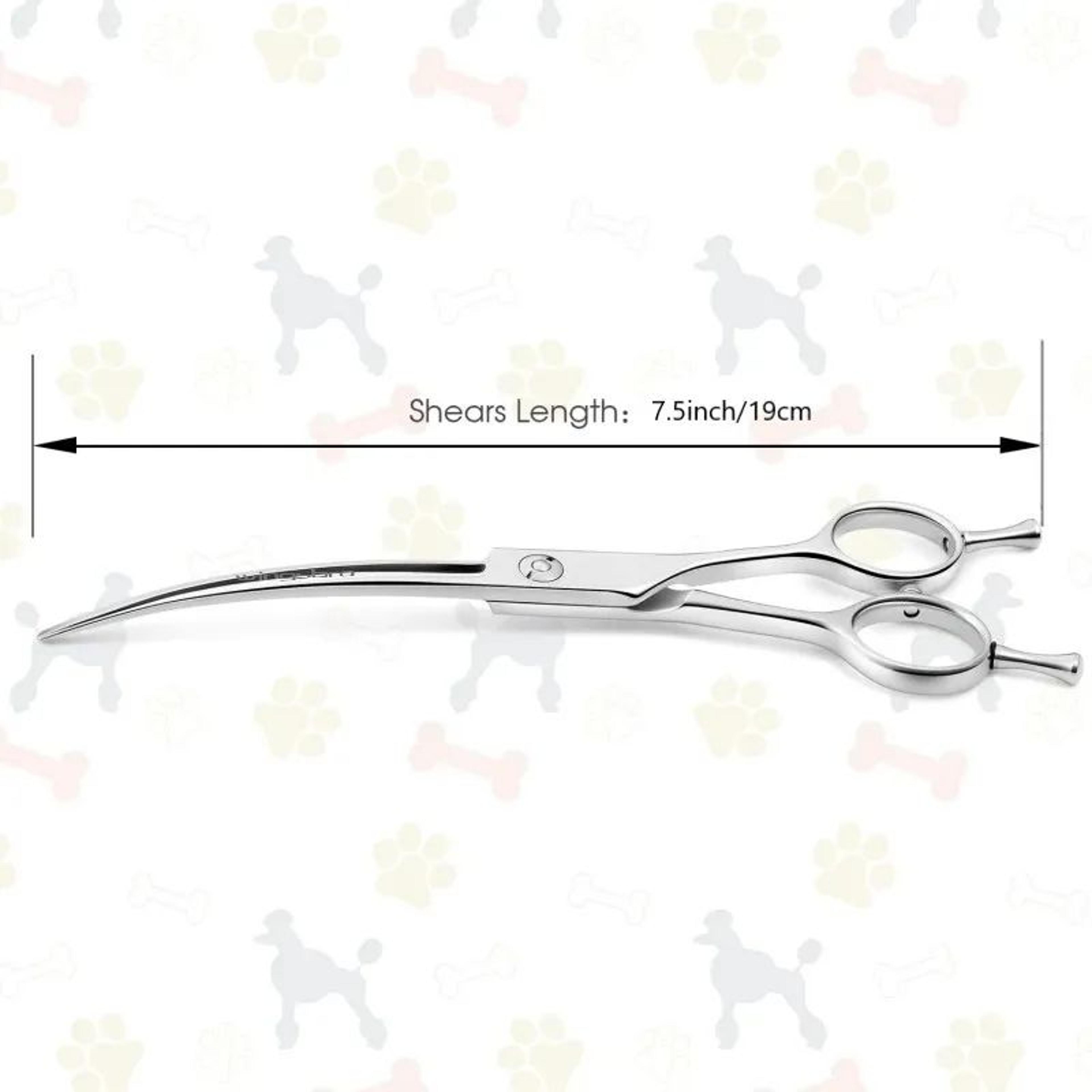 Professional Curved Dog Grooming Scissors For Precision Pet Trimming 5