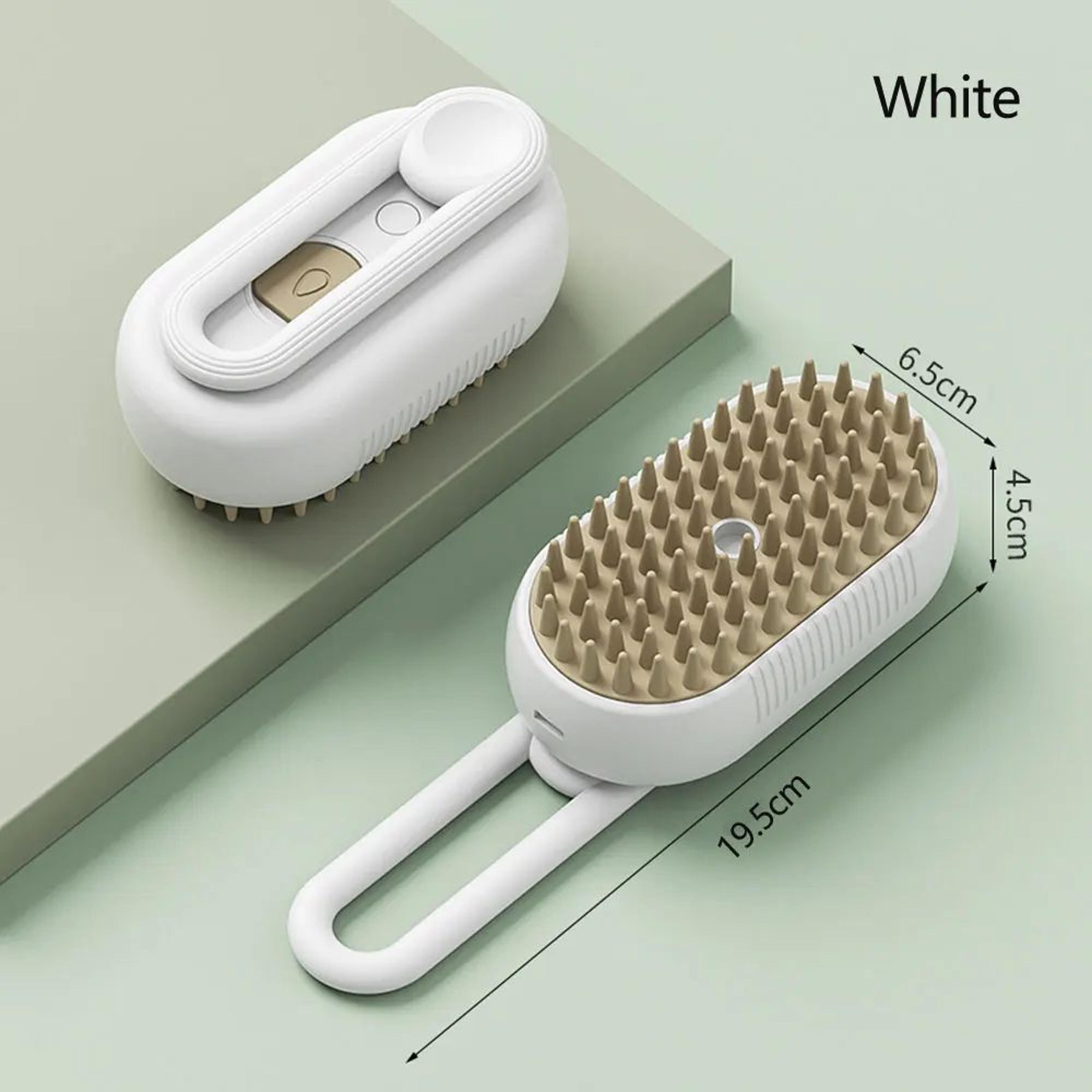 SteamGlow 3in1 Pet Grooming Brush For Dogs  Cats 6
