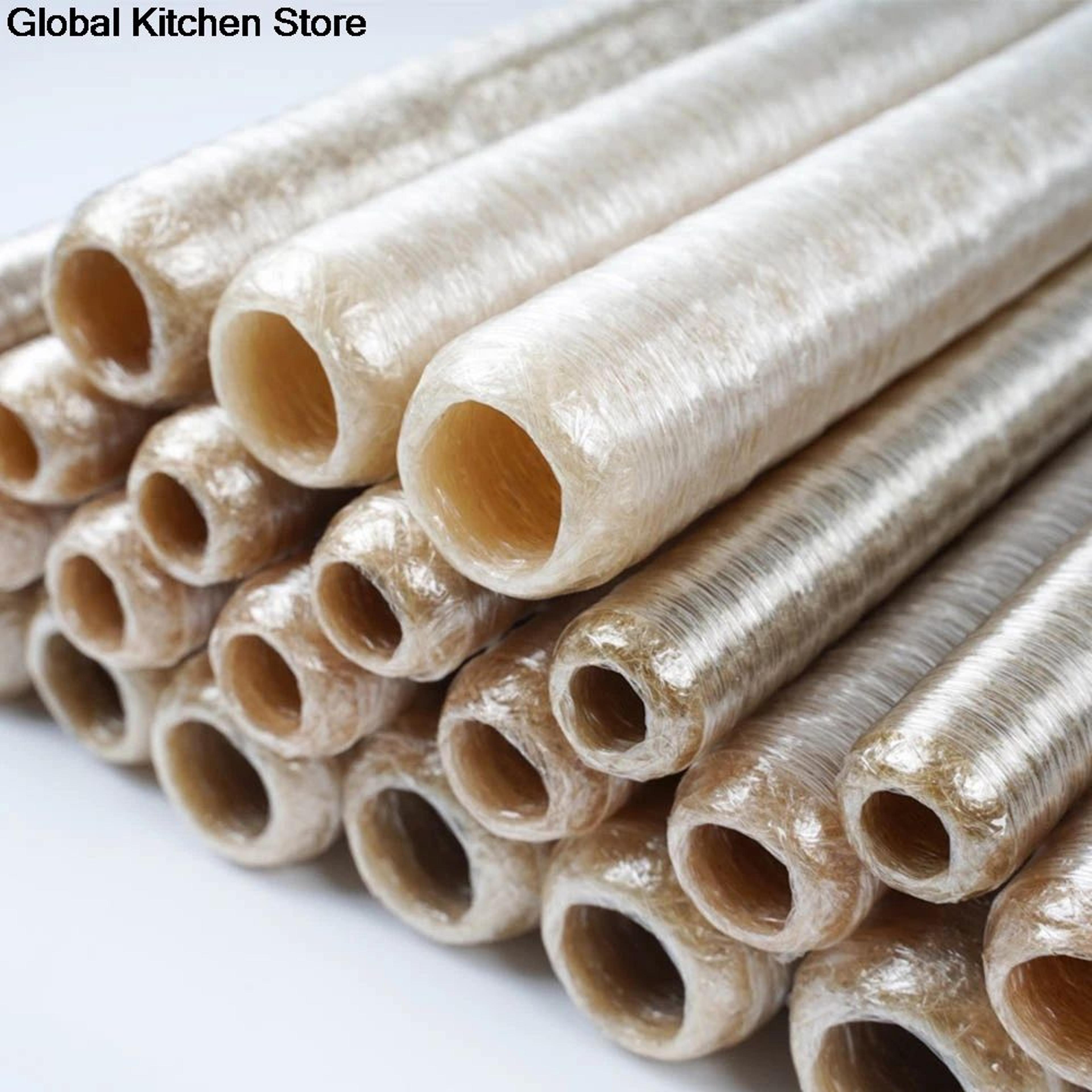 Easy Peel Cellulose Sausage Casings For Homemade Smoked Sausage Making 1