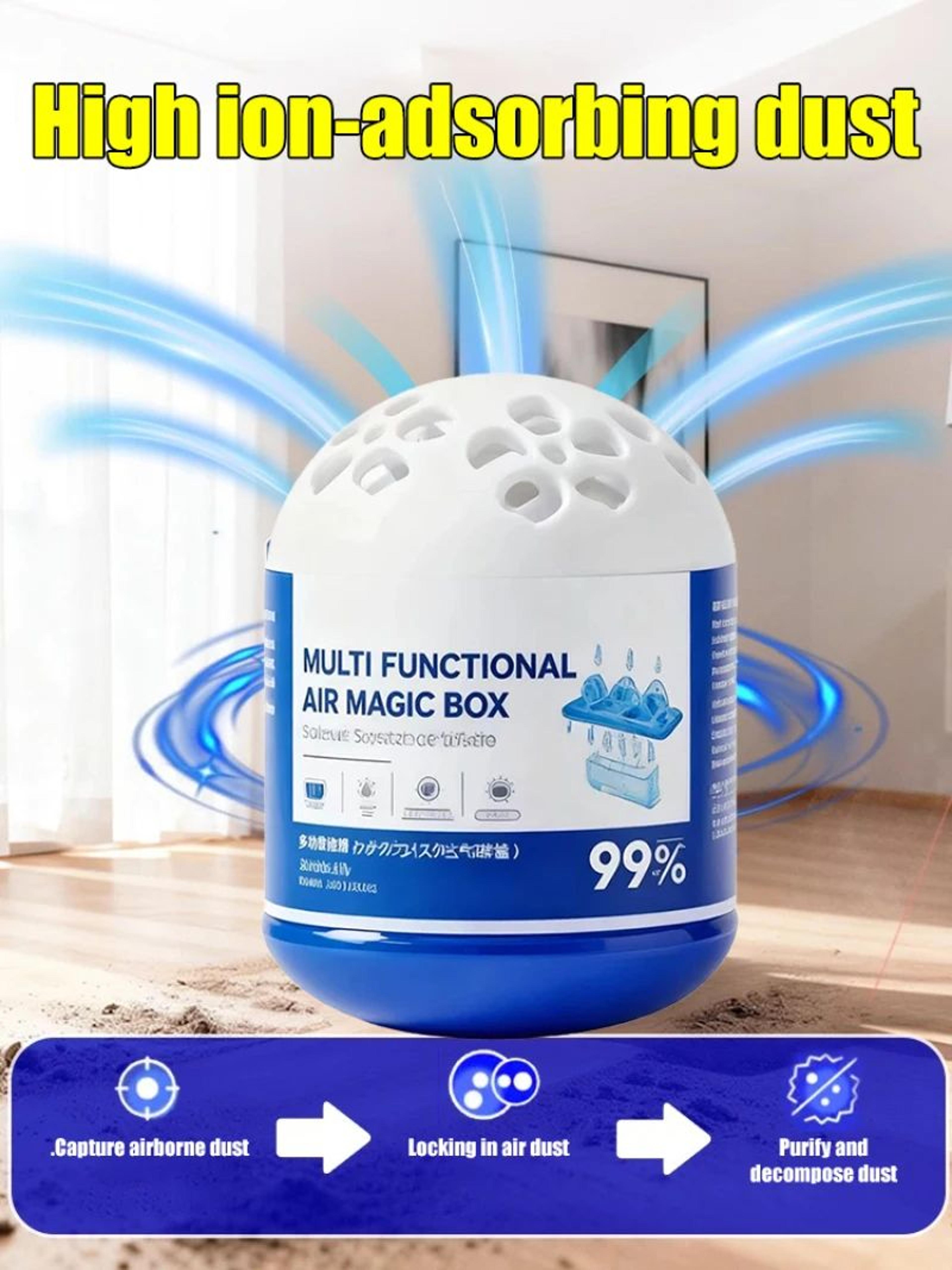 Automatic Electrostatic Dust Removal Box Indoor Air Purifier 120ml 1