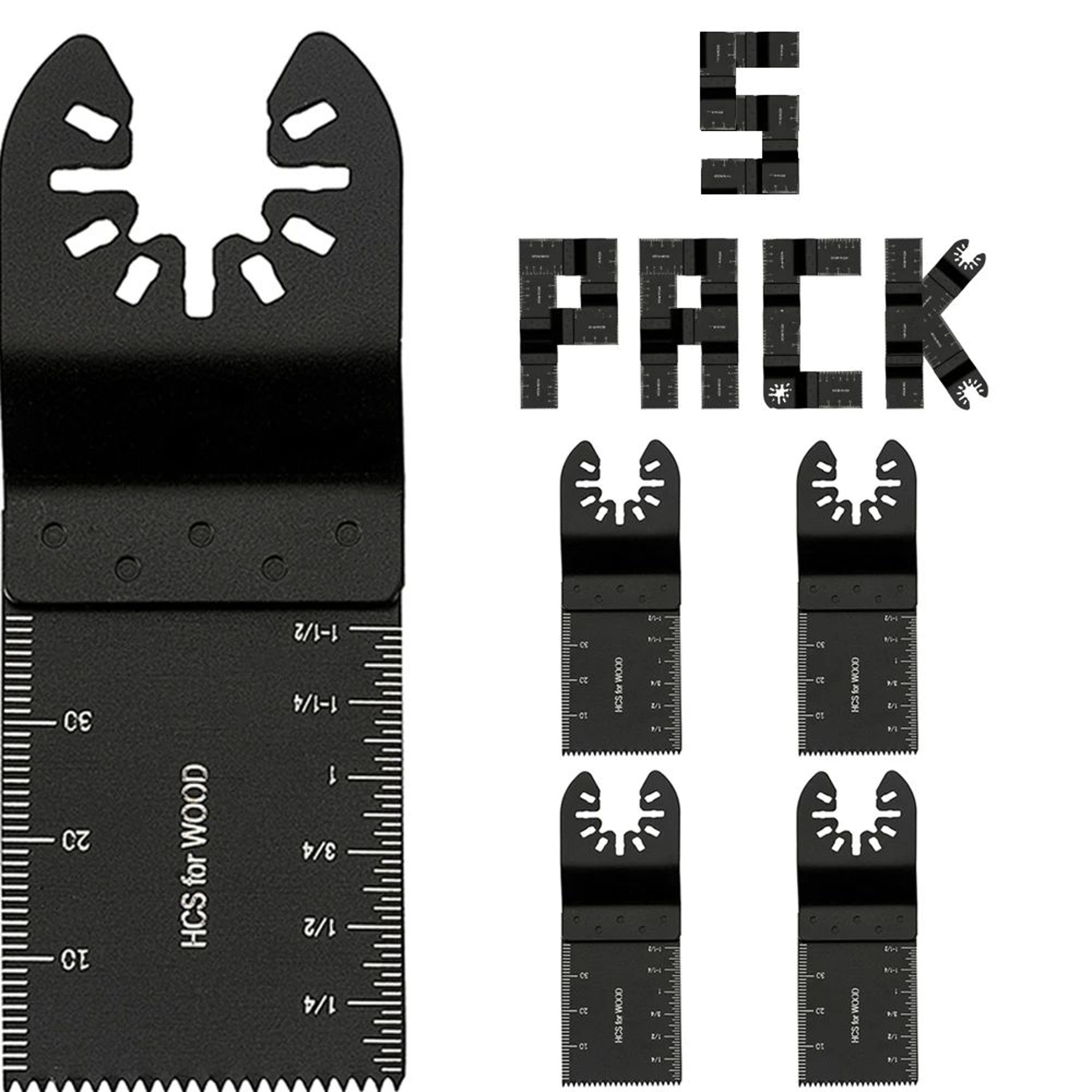 Universal Oscillating Saw Blades Set For Wood Metal And Plastic Multi Tool Cutter Kit 10