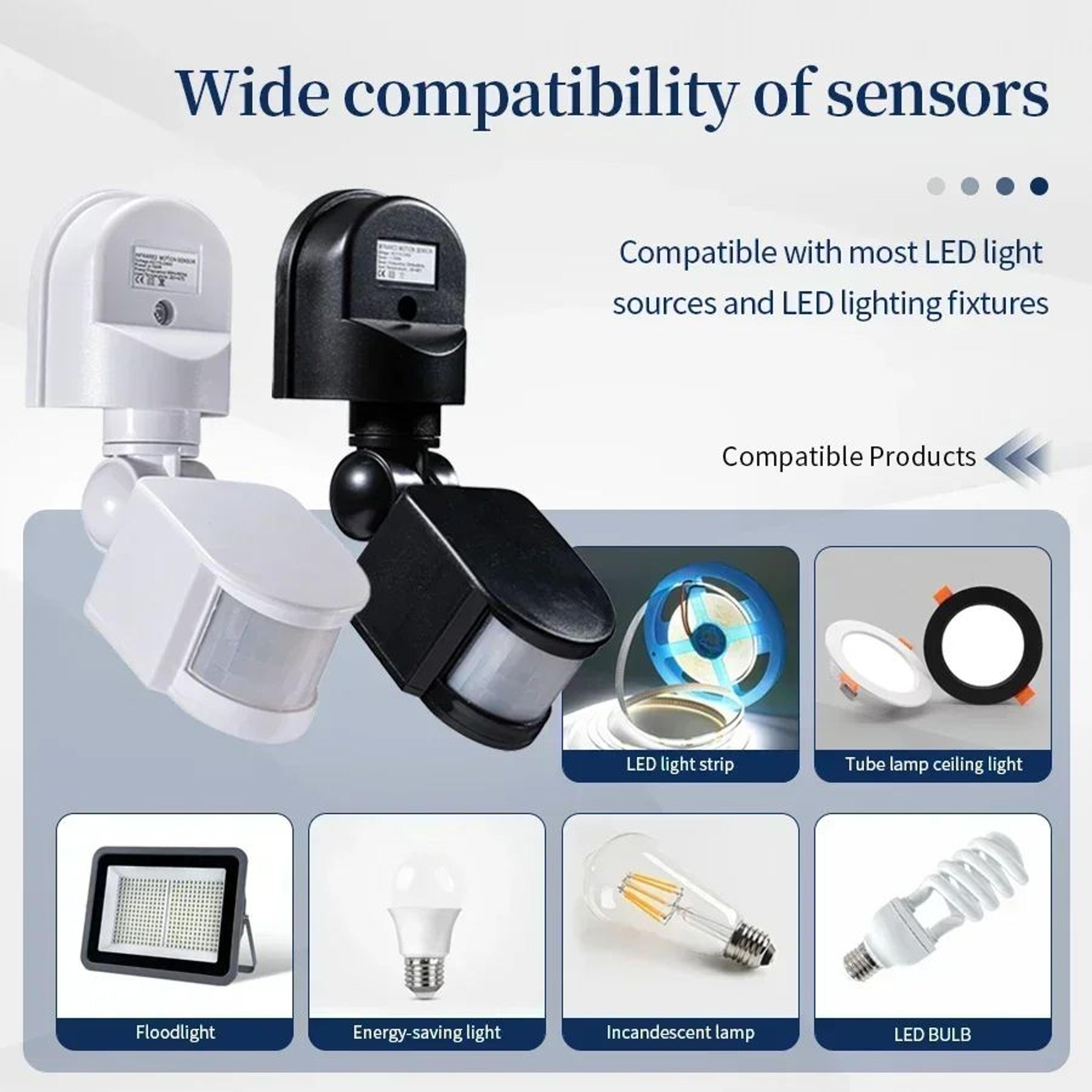 Smart PIR Motion Sensor Switch With Adjustable Timer And Light Sensitivity For 12V 110V 220V Securi 3