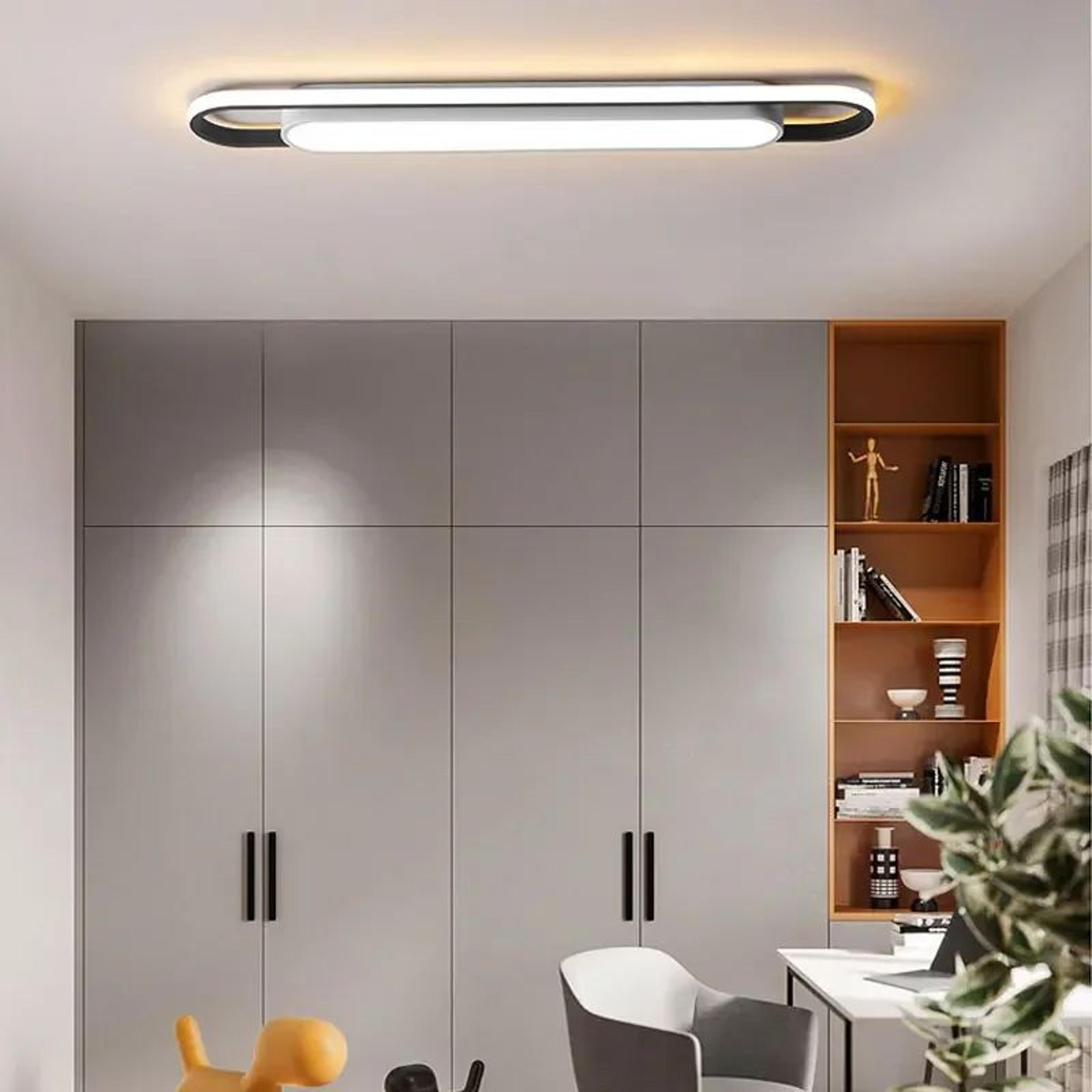 Modern Motion Sensor Ceiling Light Slim LED Ceiling Light For Hallway Bedroom And Closet 3