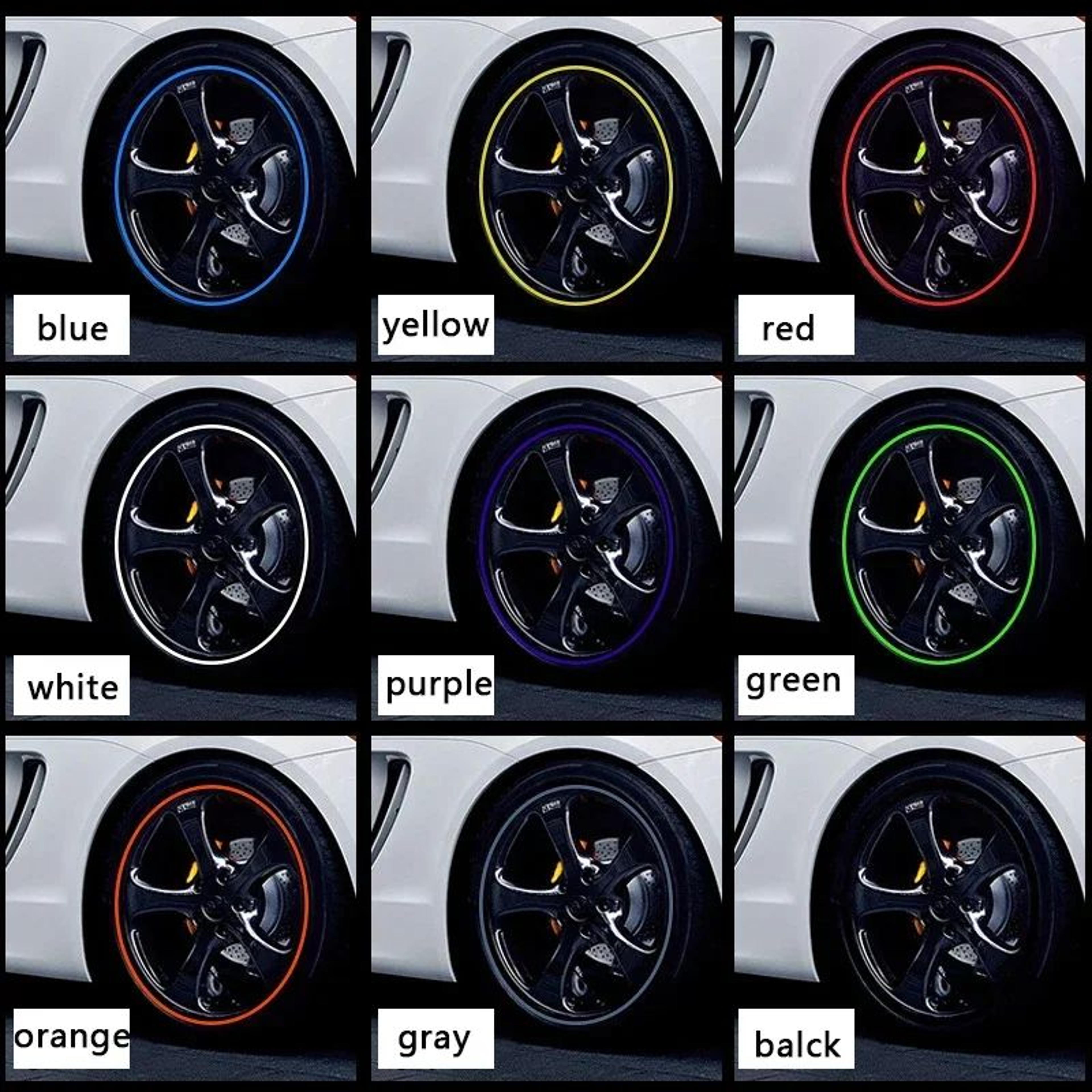 Wheel Rim Protector Strip Universal Rim Protection Guard For Cars 5