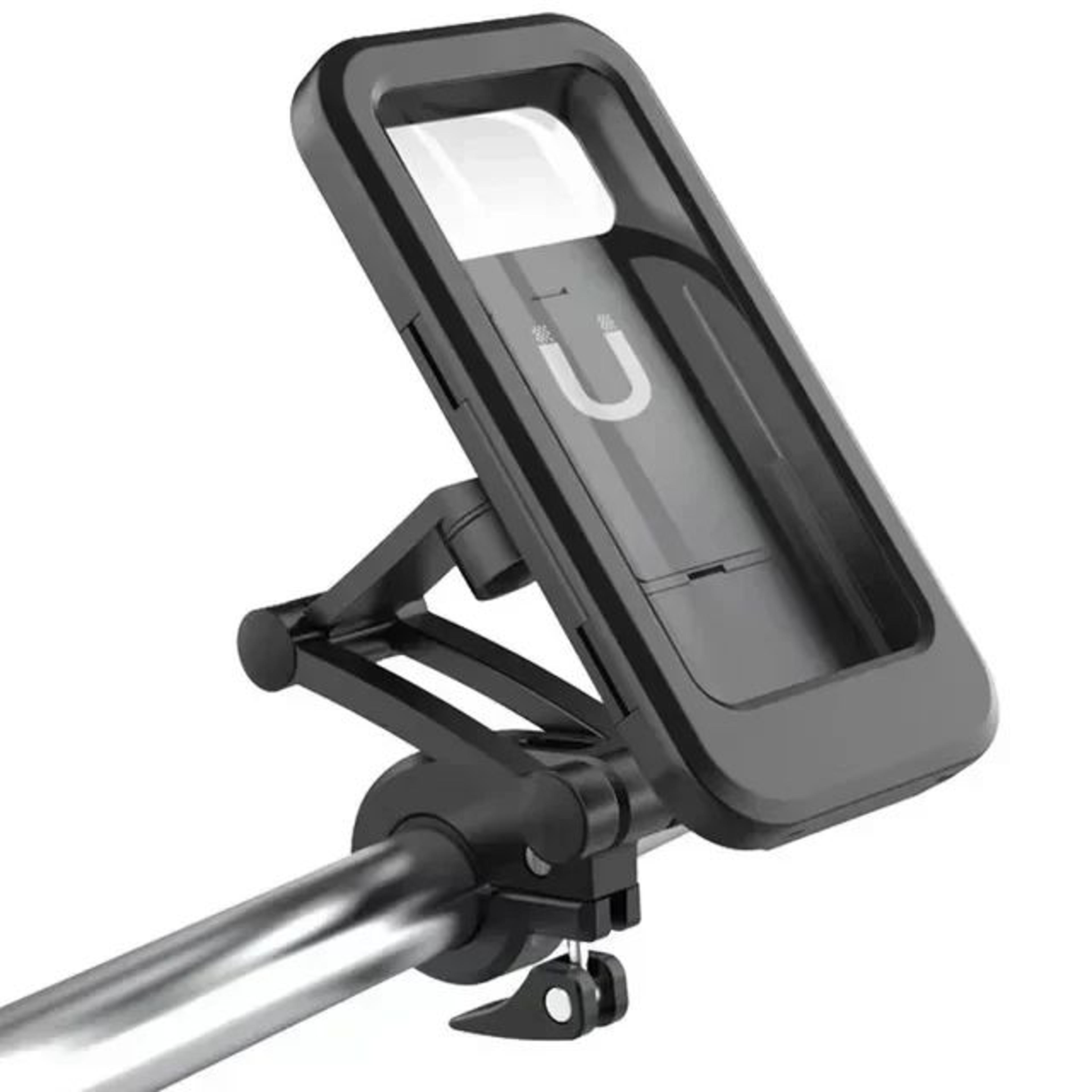 Universal Waterproof Motorcycle Phone Holder With 360 Degree Rotation For Bike GPS Navigation 6