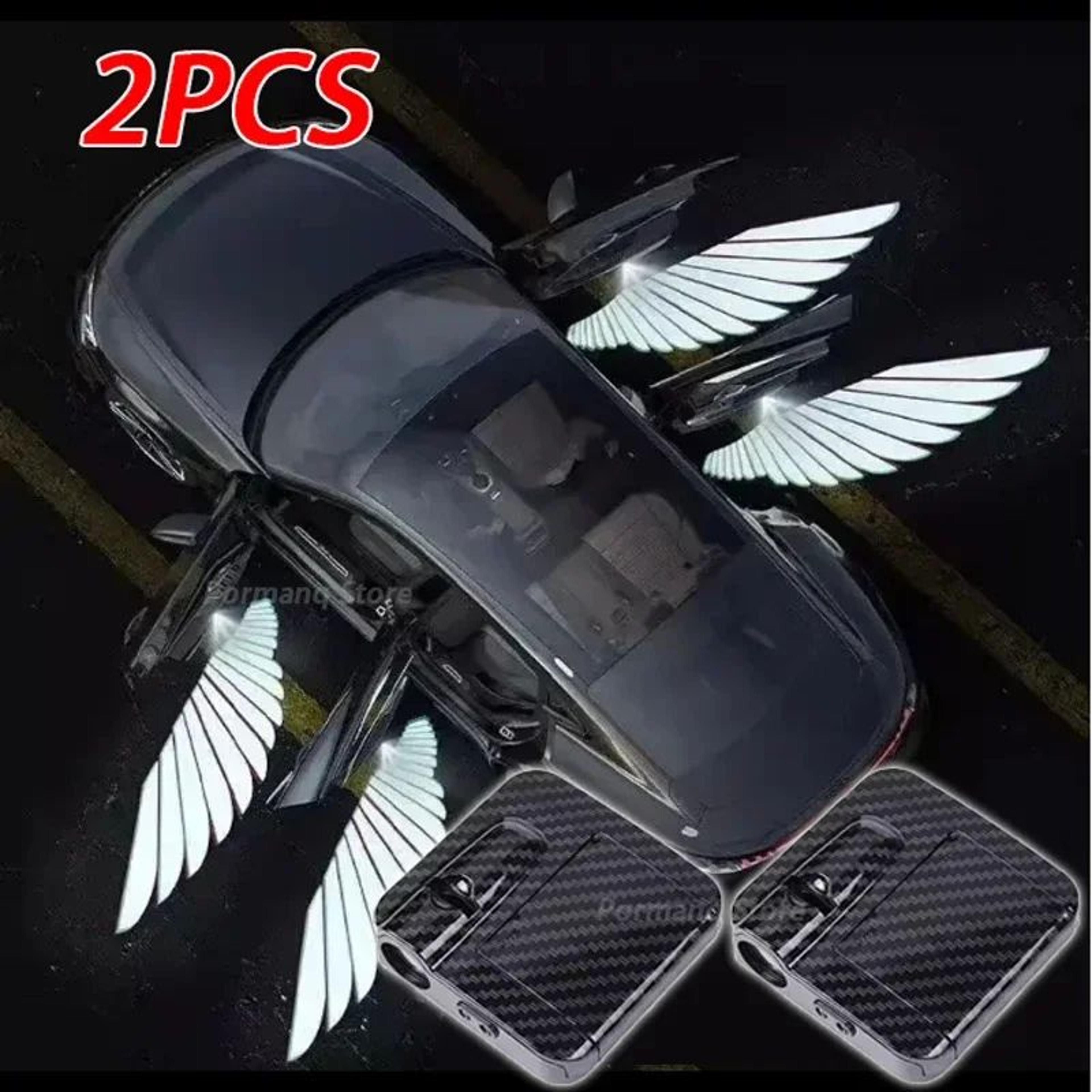 Car Door Welcome Light With Angel Wing LED Projector For Universal Vehicles 1