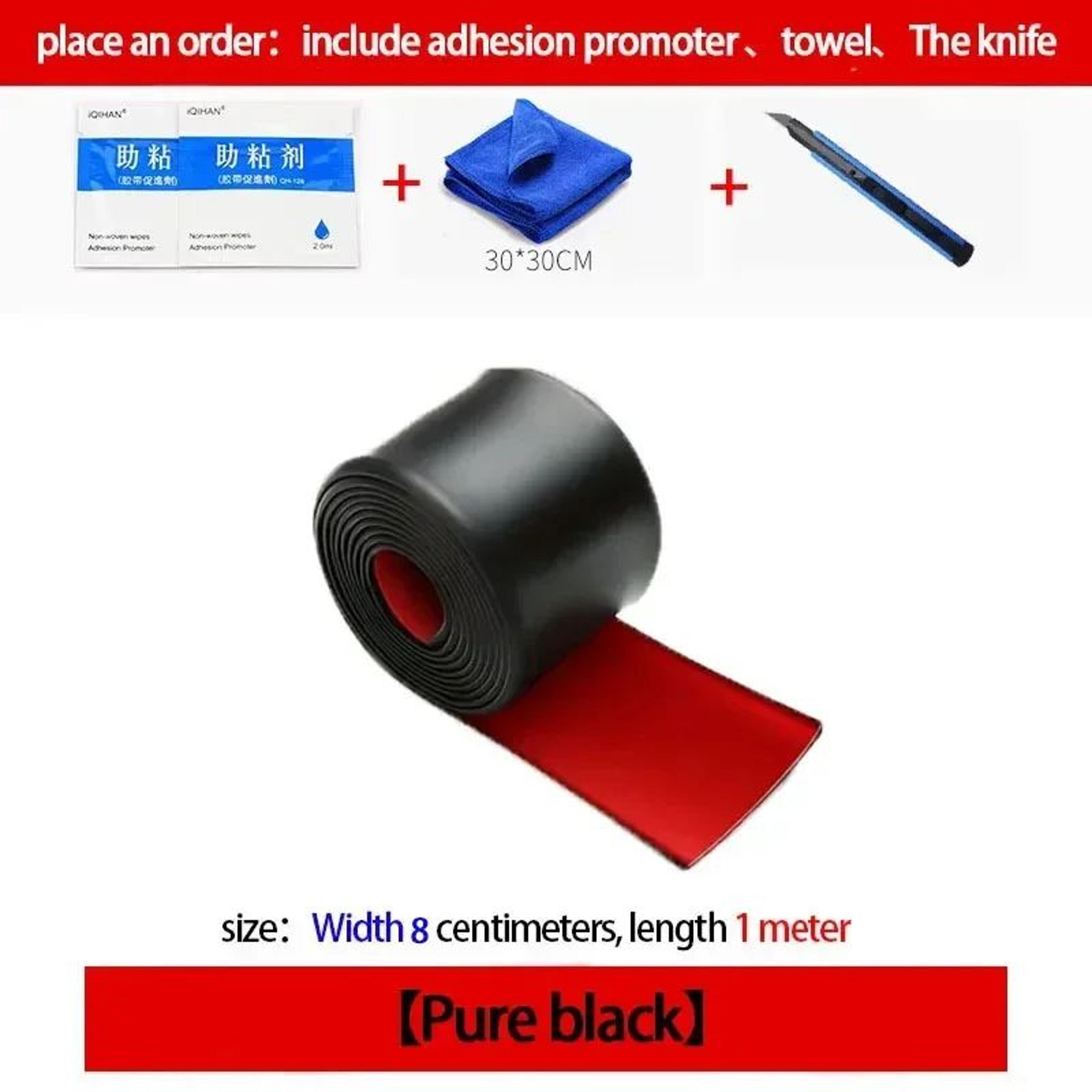 Universal Car Side Skirt Protector Rubber Bumper Edge Guard Anti Scratch Trim Strip 12