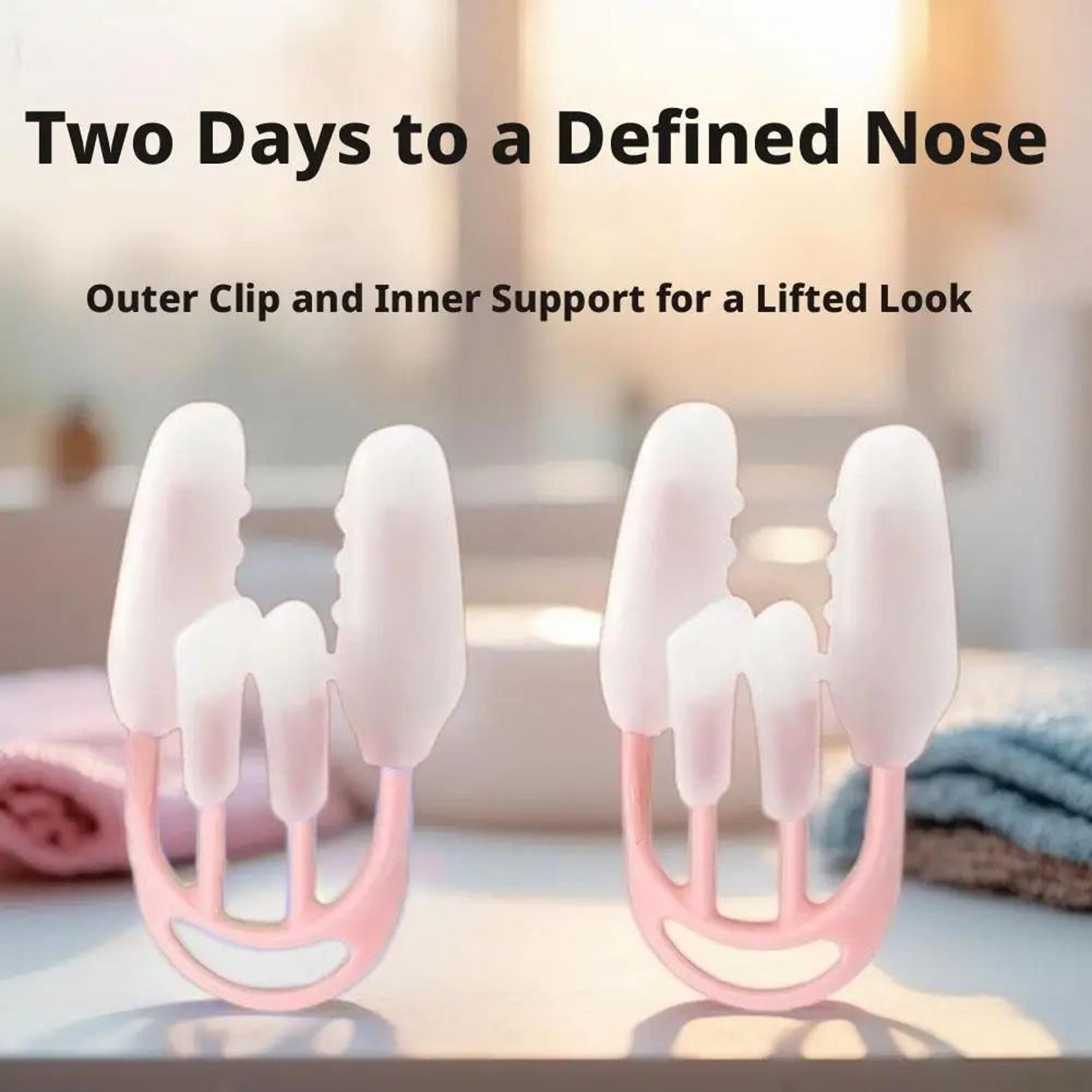 Nose Shaper Tool Silicone Nose Bridge Corrector And Nose Lifting Clip For Men And Women 4