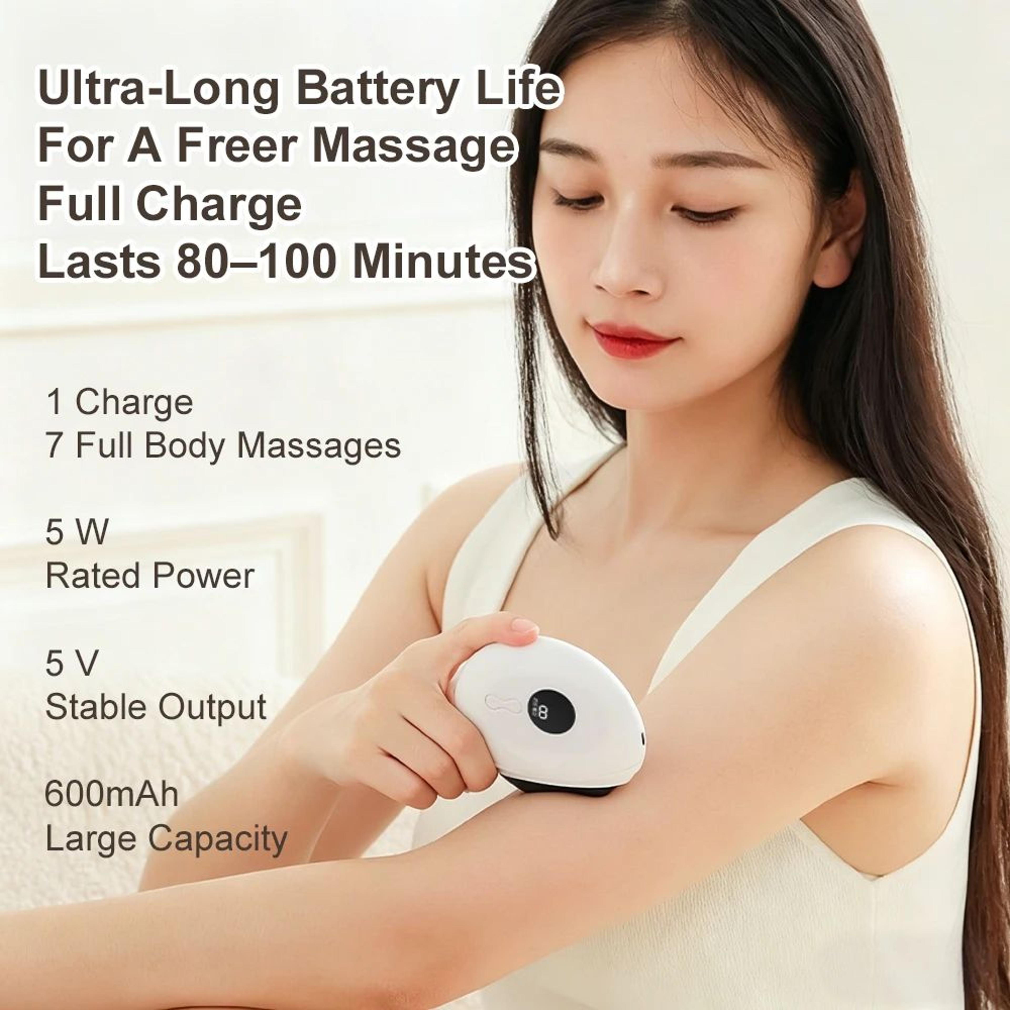 Electric Gua Sha Tool Face Lifting Massager With Heat And Vibration 1