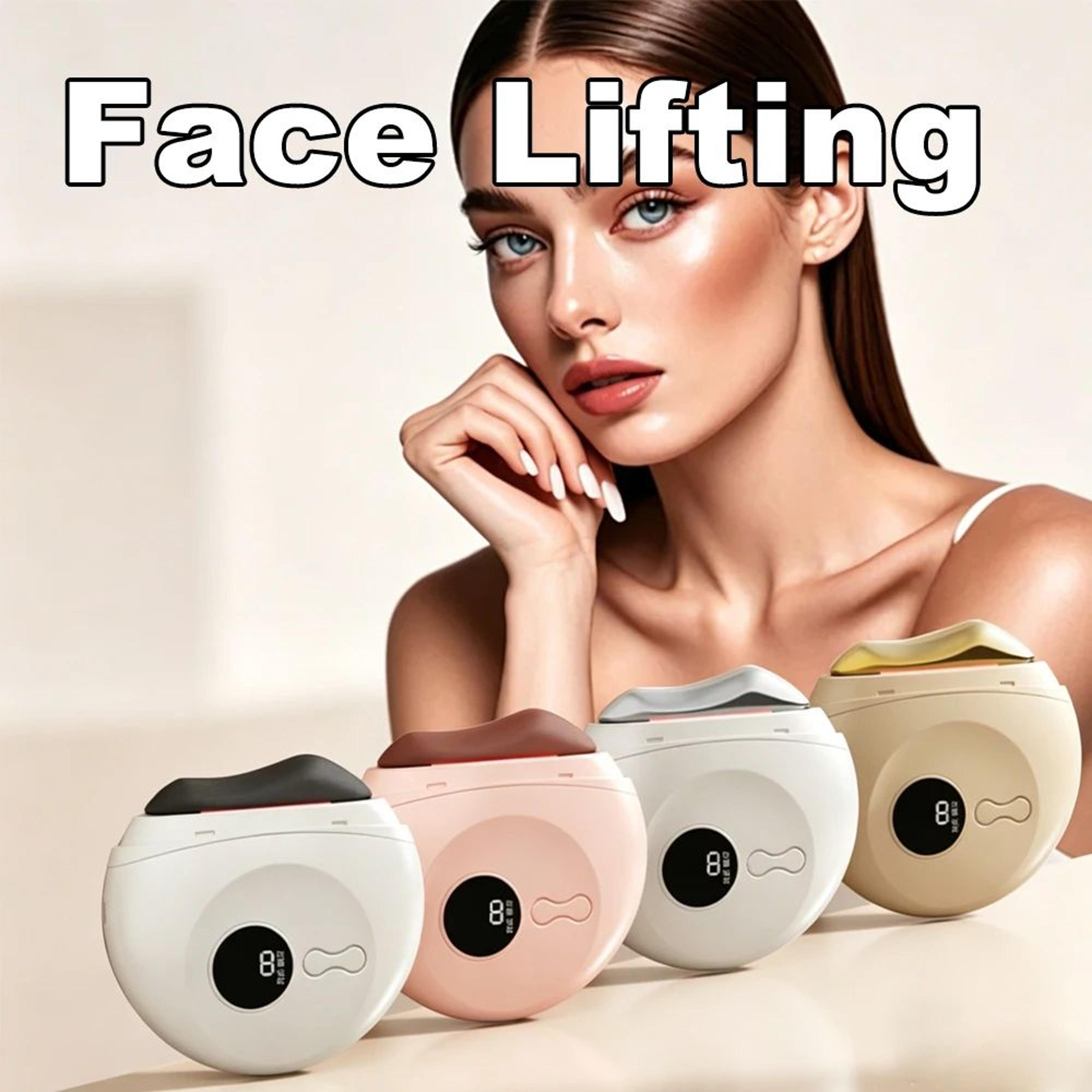 Electric Gua Sha Tool Face Lifting Massager With Heat And Vibration 4