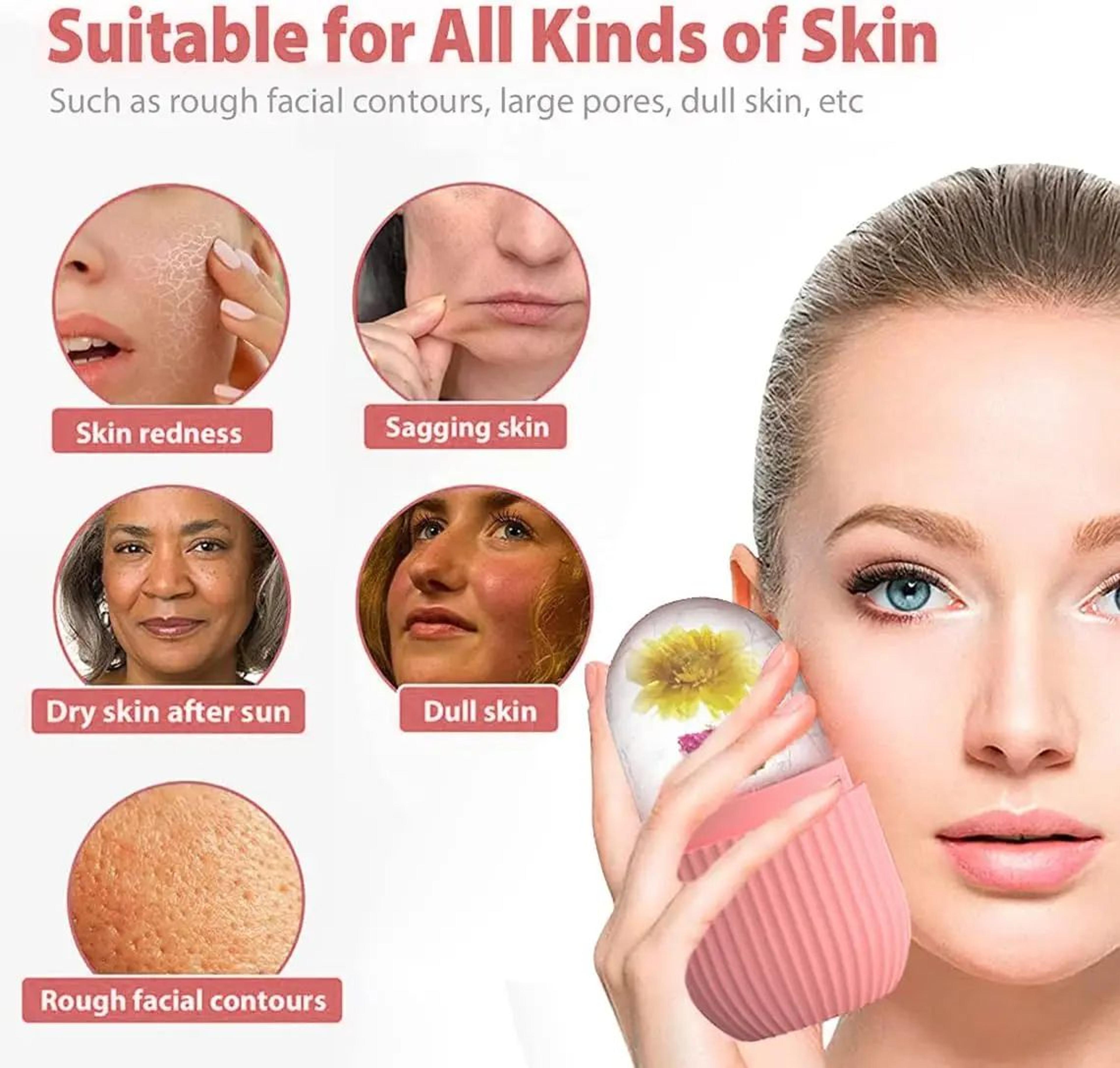 IceGlow Silicone Ice Face Roller And Facial Ice Massager 3