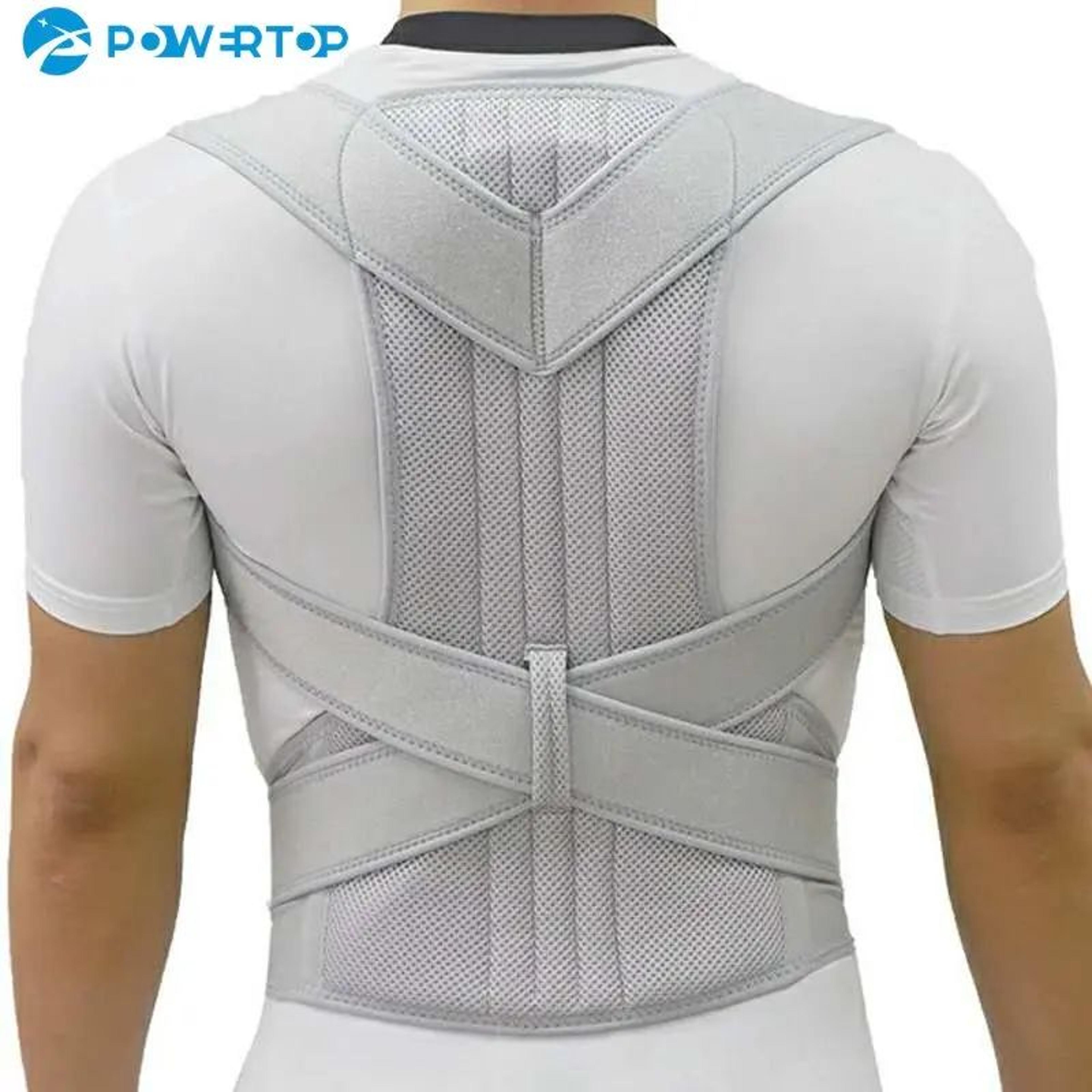 Adjustable Posture Corrector Back Brace For Men And Women With Clavicle Support And Upper Back Alig 3