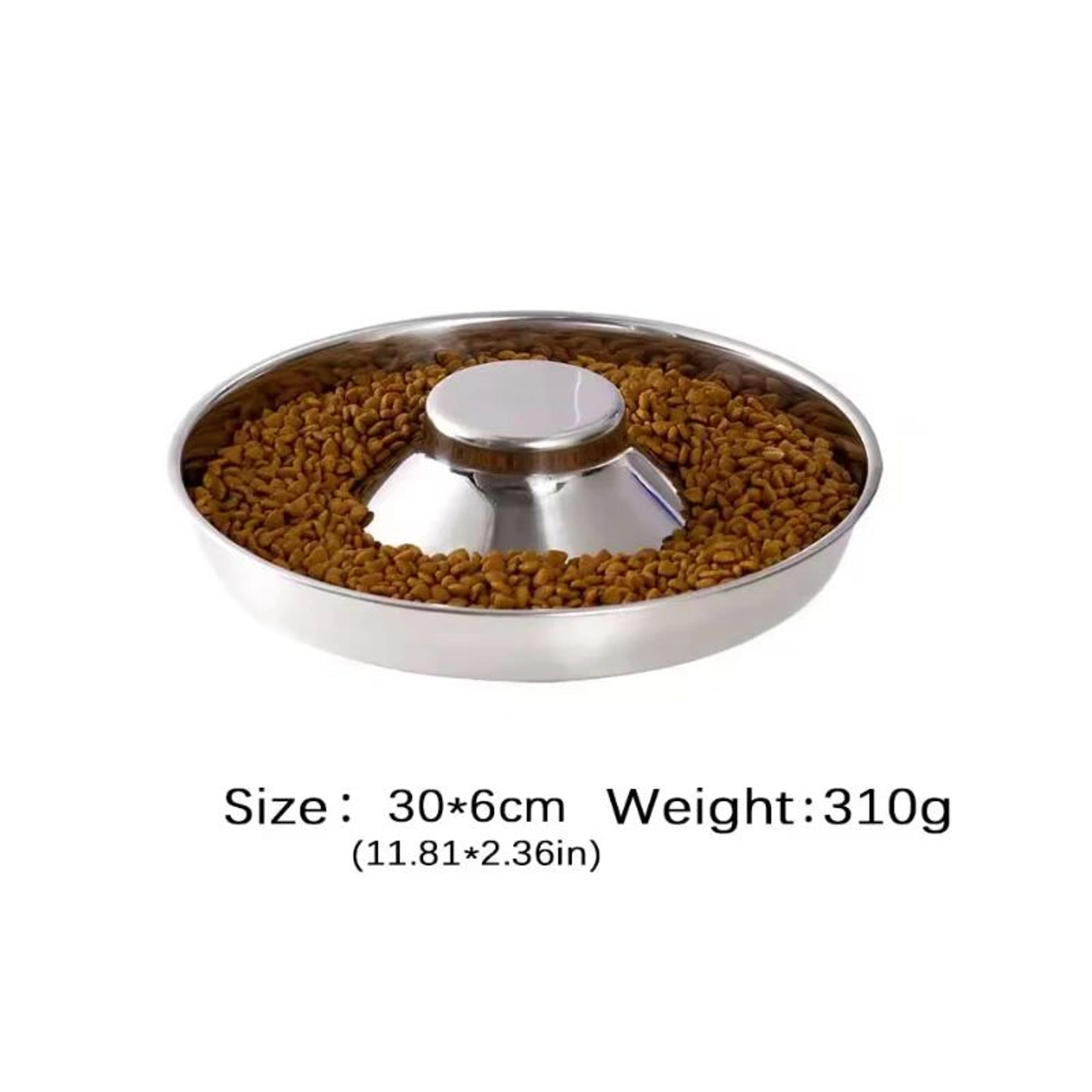 Premium Stainless Steel Dog Slow Feeder Bowl For Puppies And Small Dogs Non Slip Feeding Dish 6