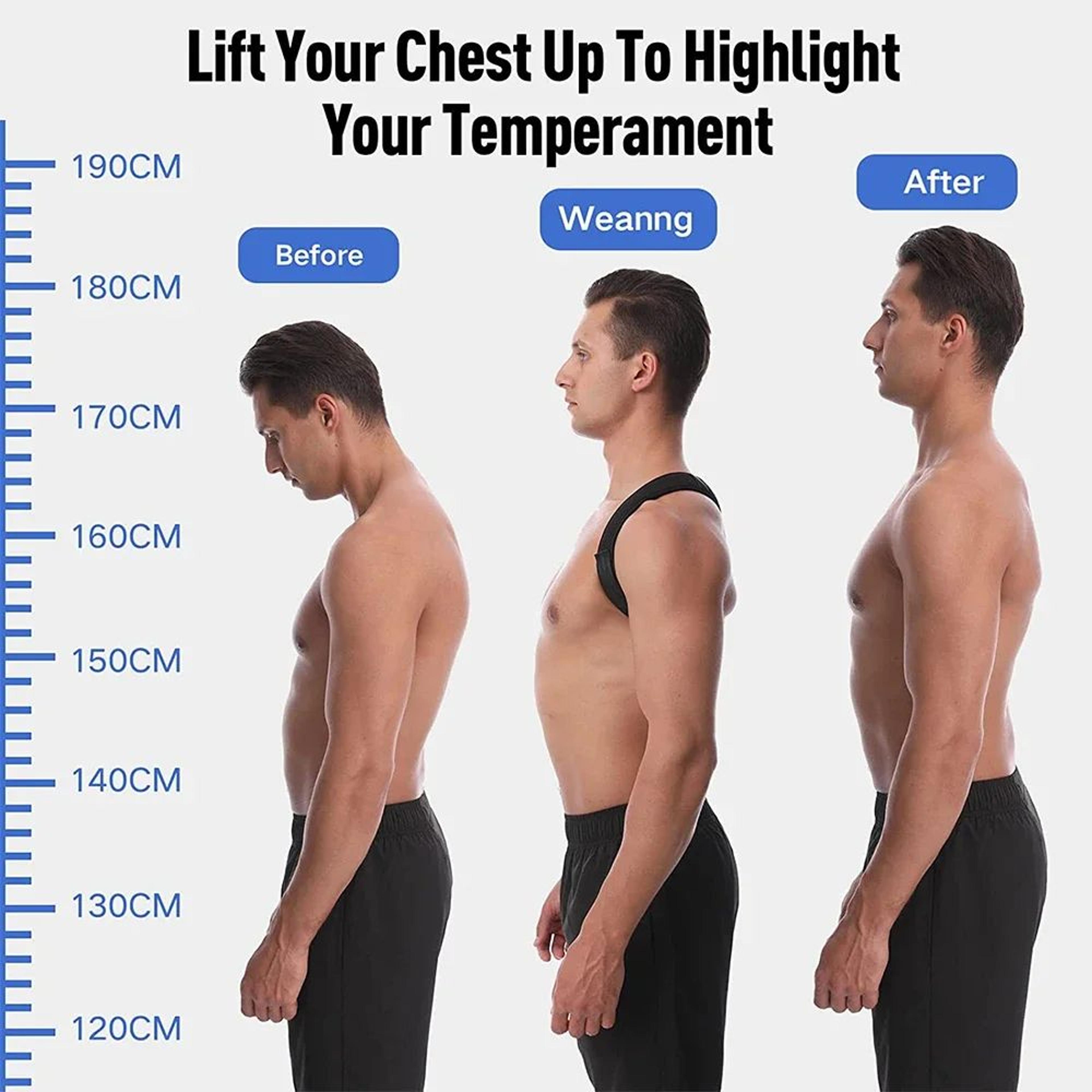 FlexAlign Posture Corrector Adjustable Back Brace For Shoulder And Spine Support 1