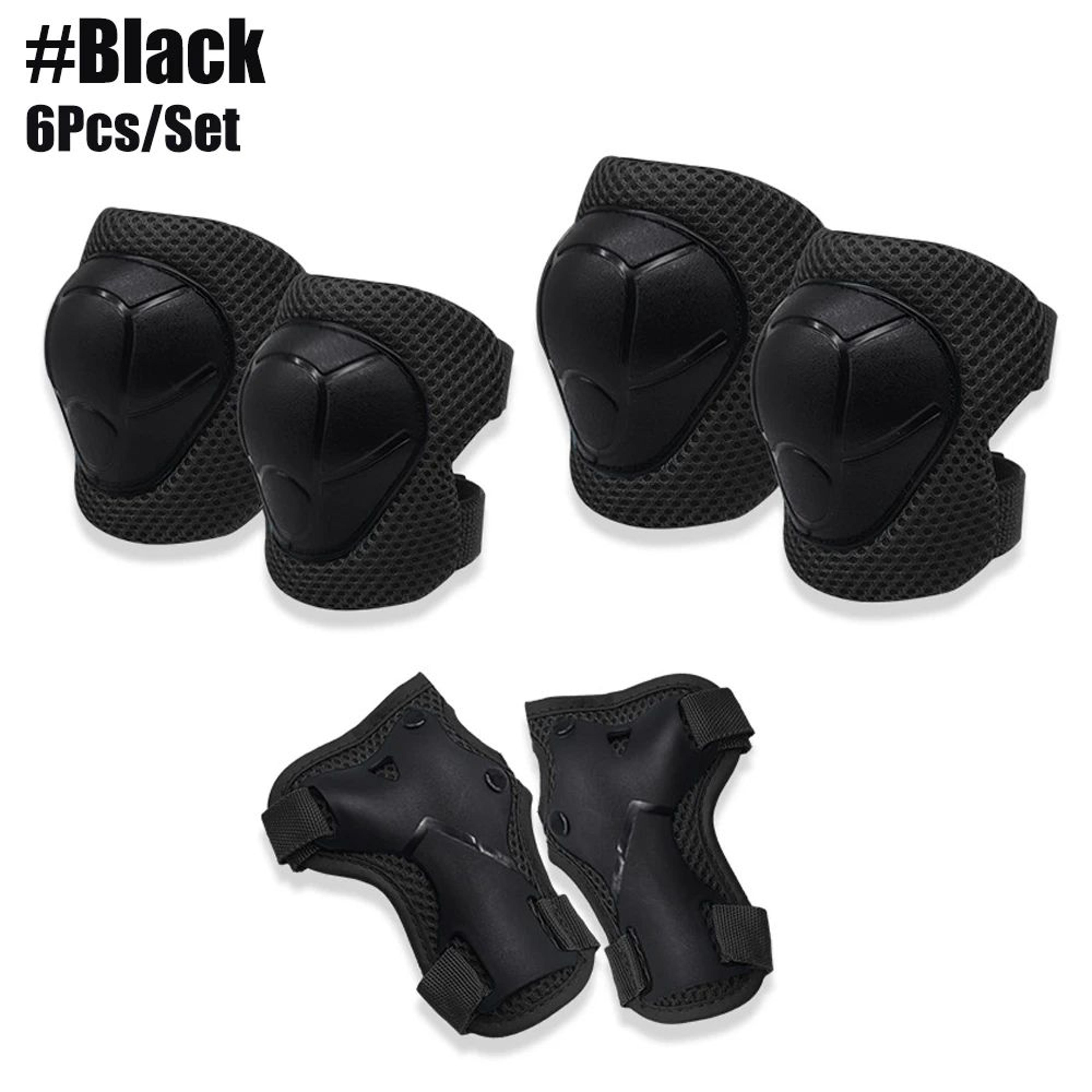 6PCS Kids Protective Gear Set With Kids Knee Pads And Wrist Guards For Skating Cycling  Scooters 9