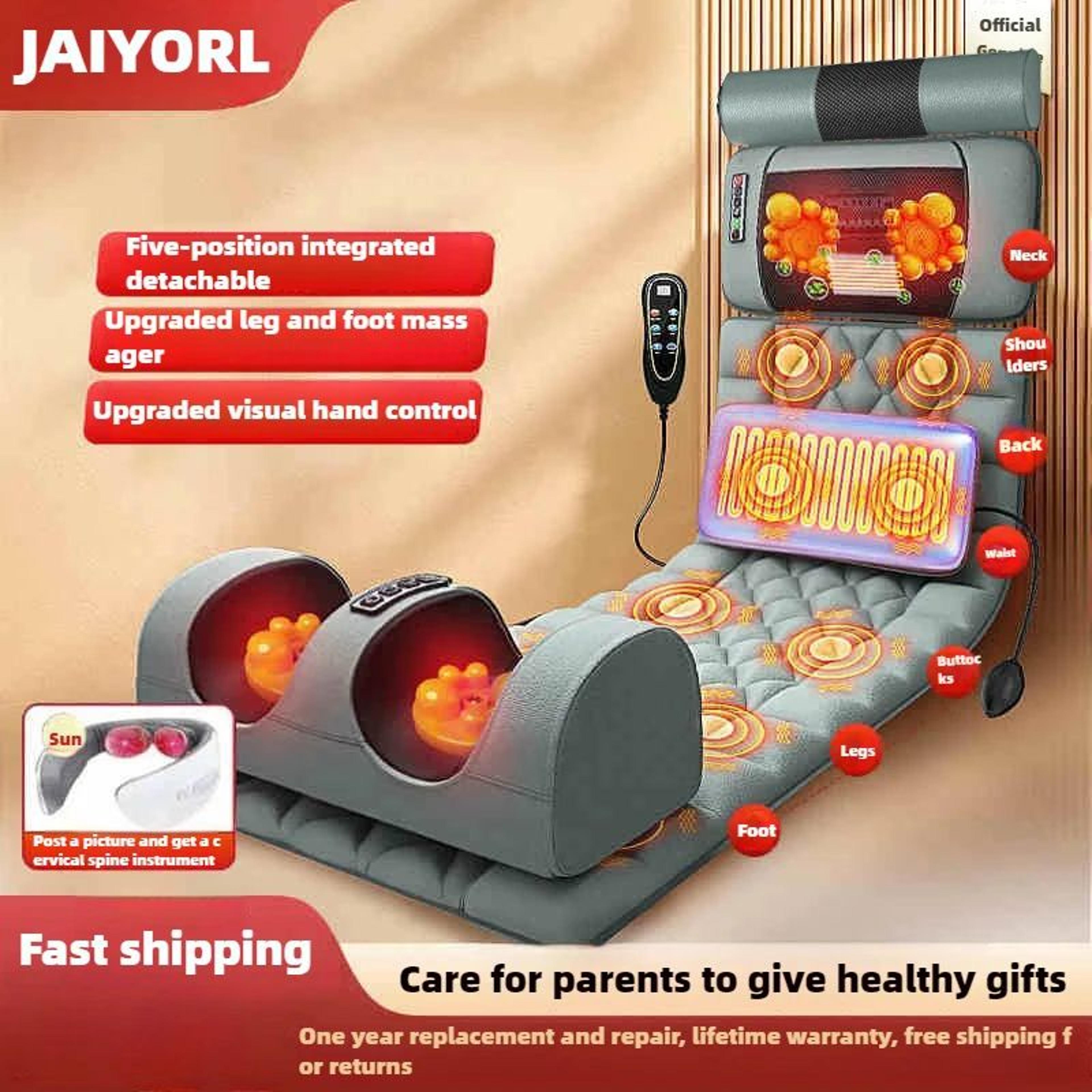 Electric Full Body Massage Mattress With Heat And Airbag Massage Cushion 7