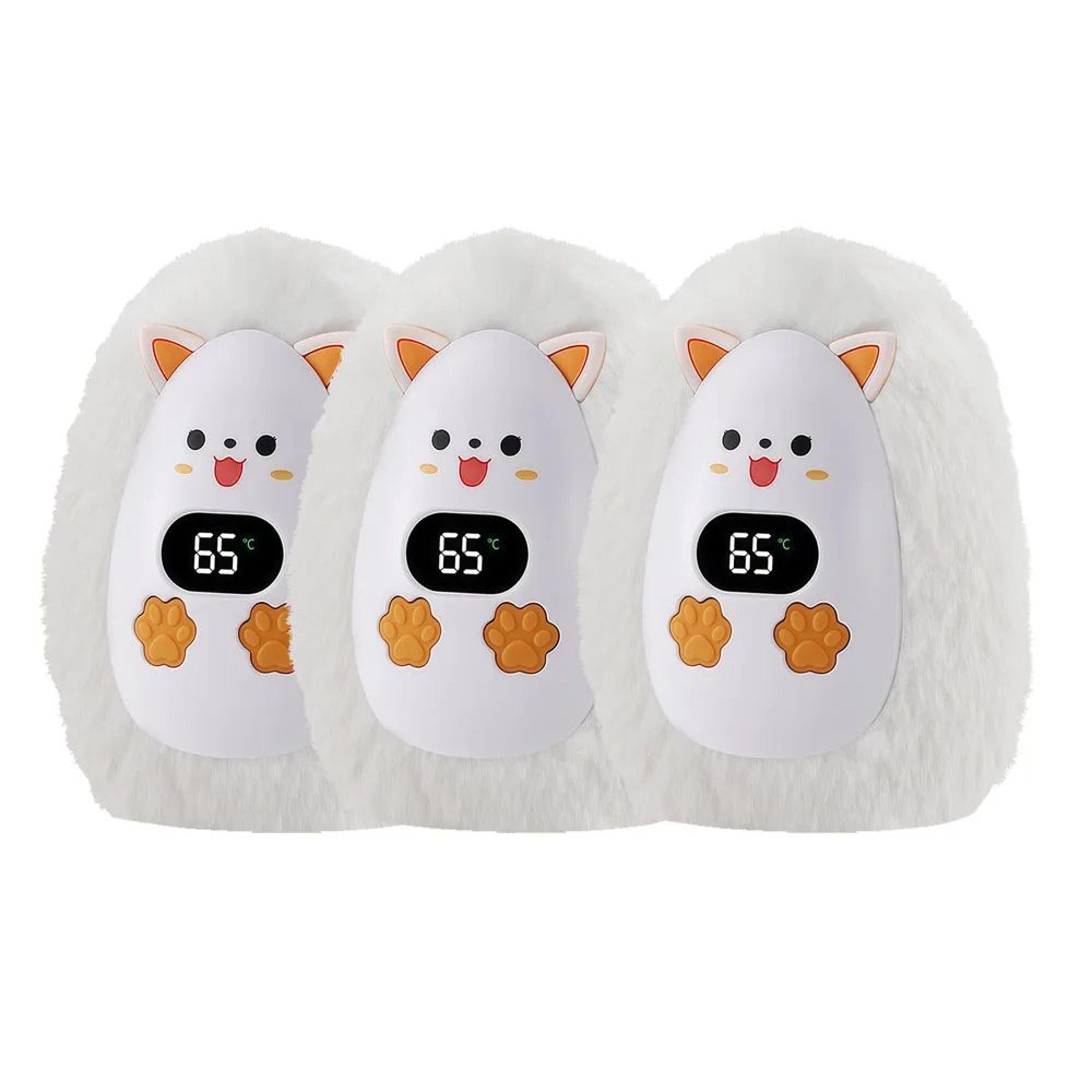 CozyFox Rechargeable Hand Warmer Plush Pocket Heater With Portable Hand Warmer 3 Heat Levels 8