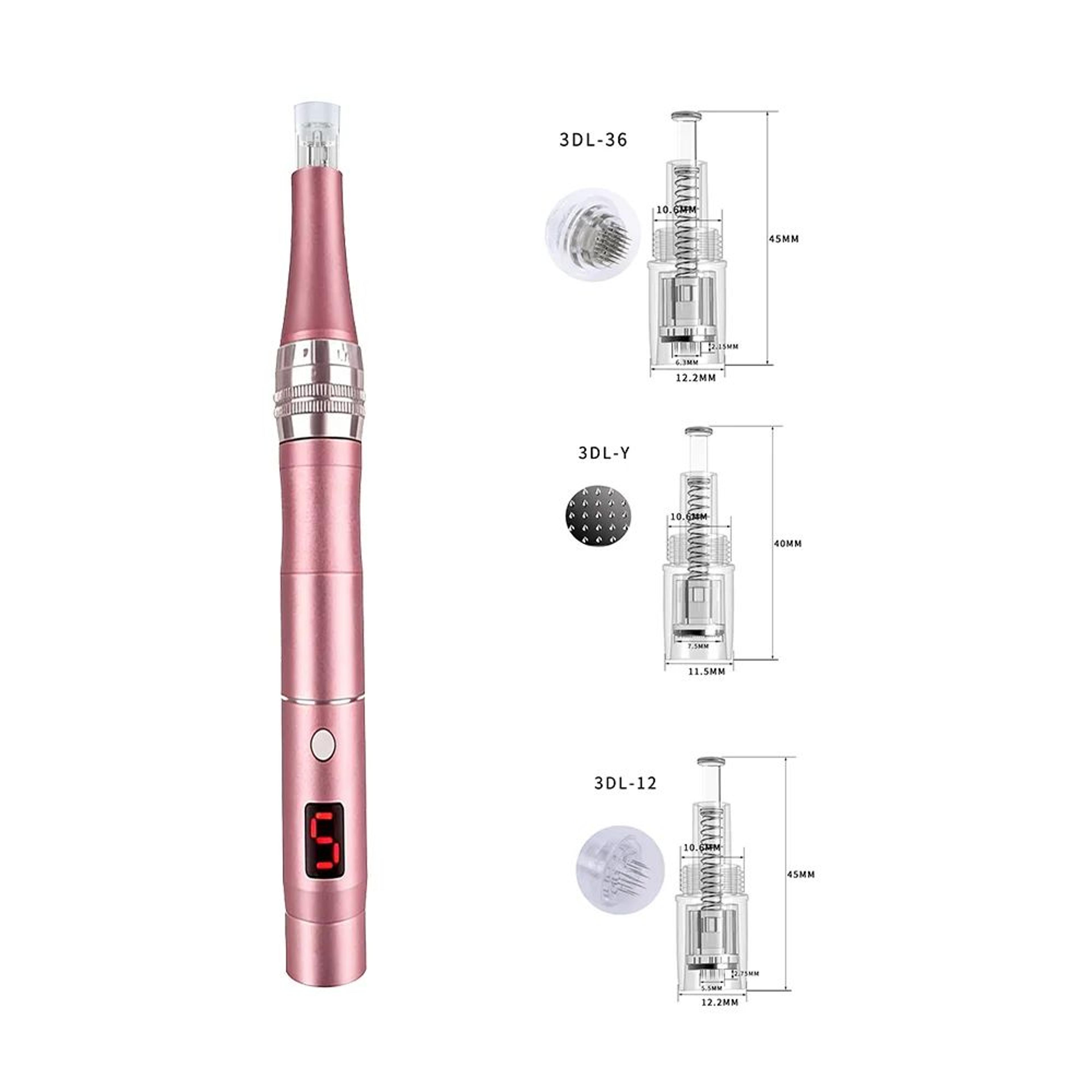 LumiLift Electric Facial Massager With 4 Interchangeable Heads For Face And Neck Care 9