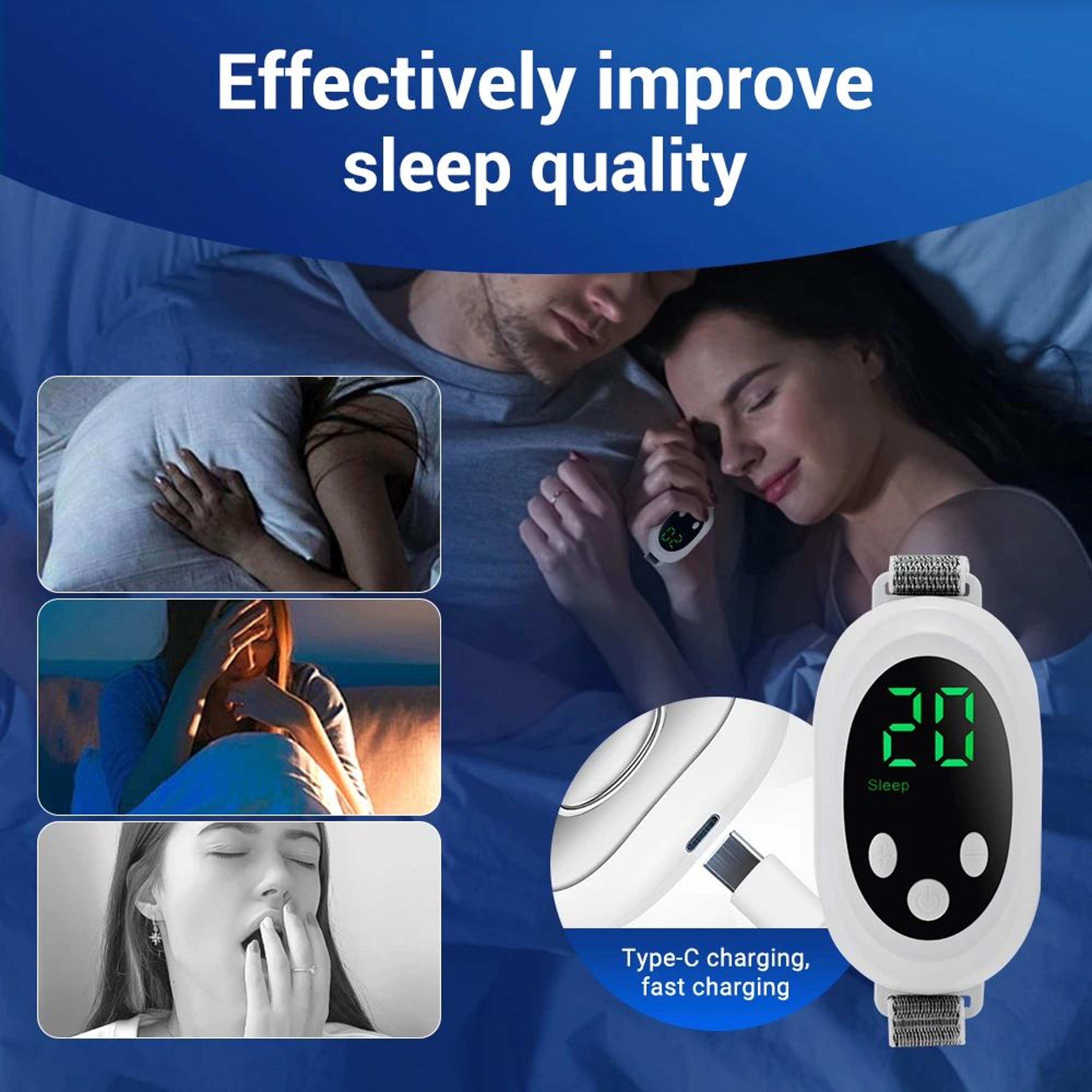 CalmPulse Microcurrent Sleep Aid Device For Relaxation And Stress Relief 4