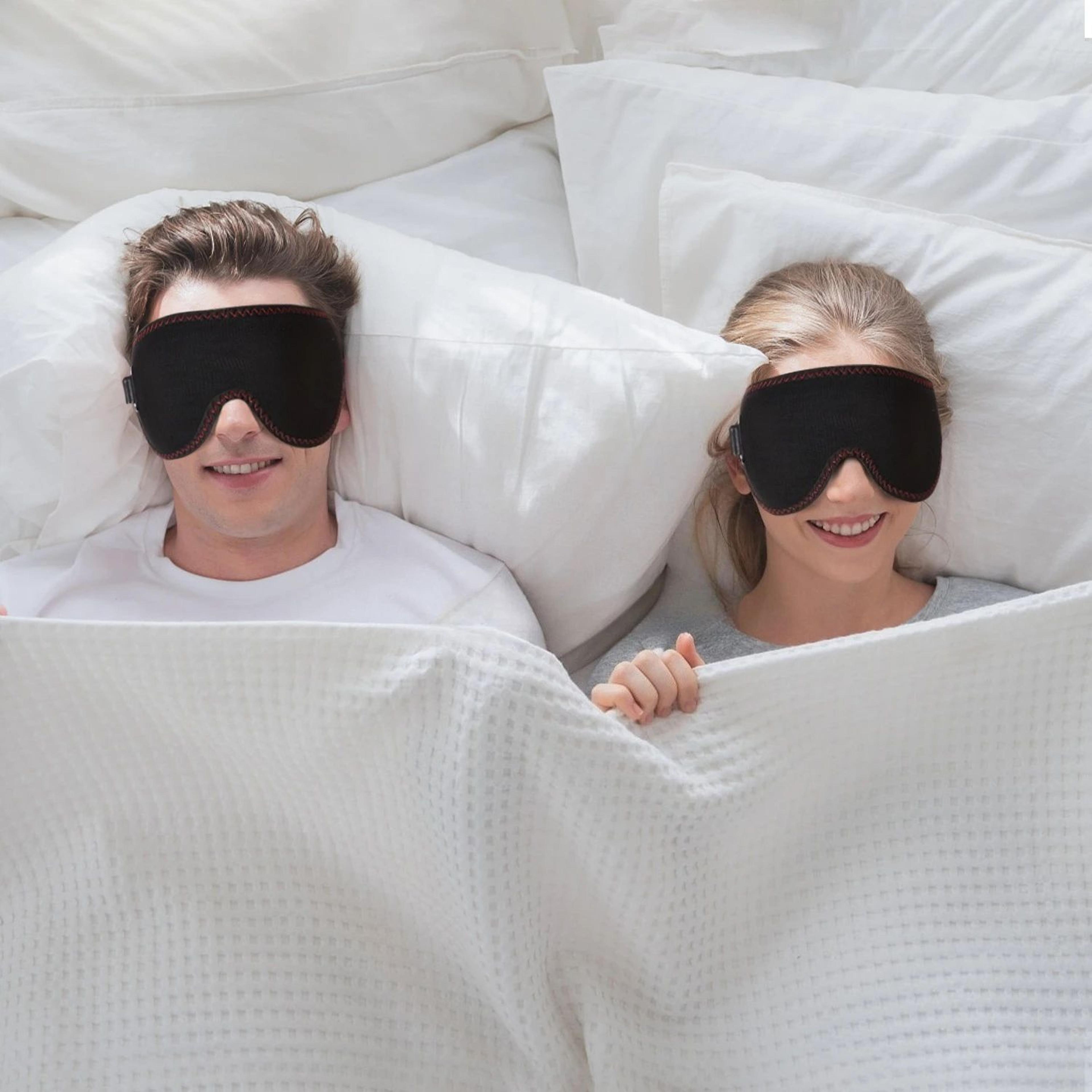CozyWarm Heated Eye Mask For Dry Eye Relief USB Warm Eye Compress Sleep Eye Mask 3
