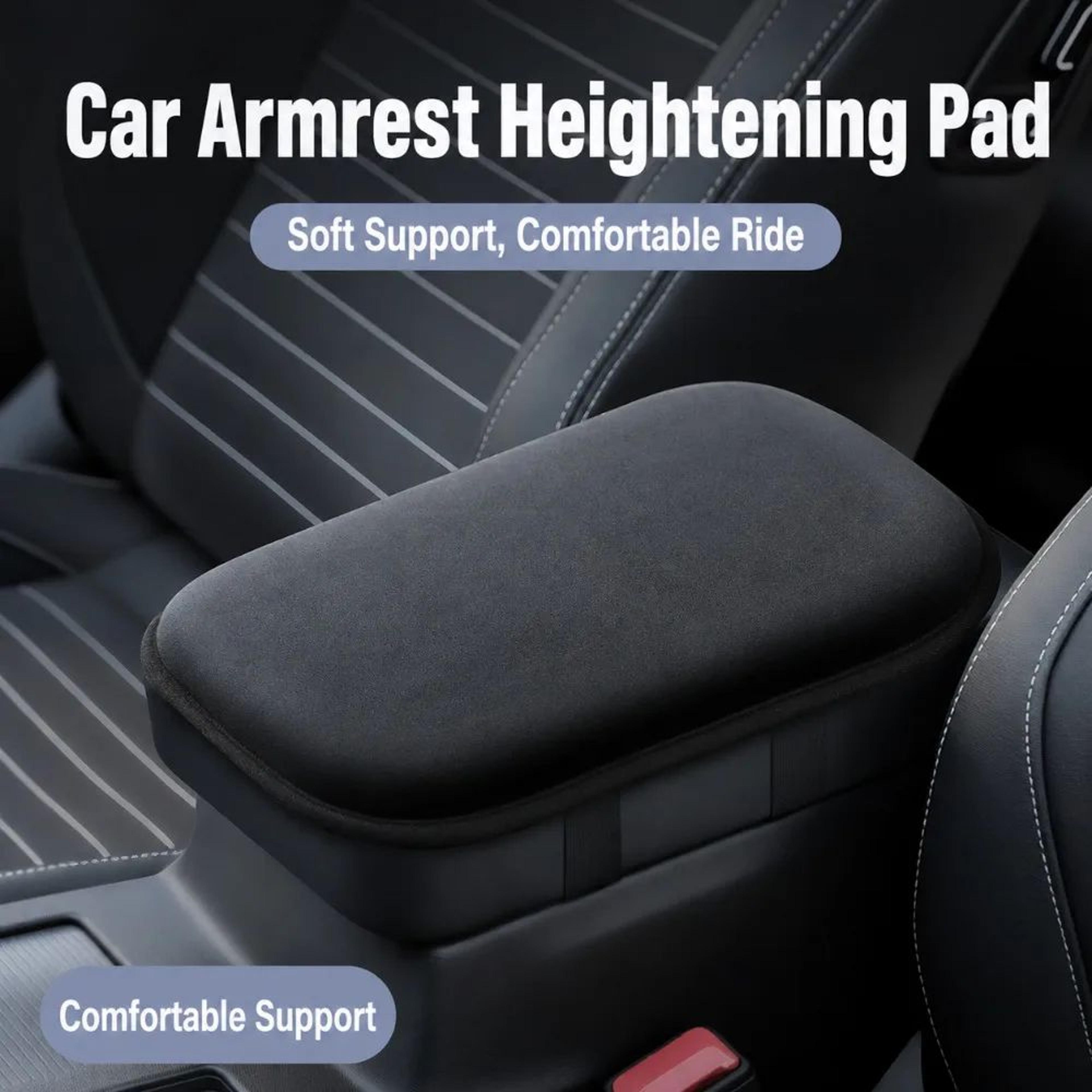 Universal Car Armrest Cushion Plush Center Console Cushion NonSlip Armrest Pad 2