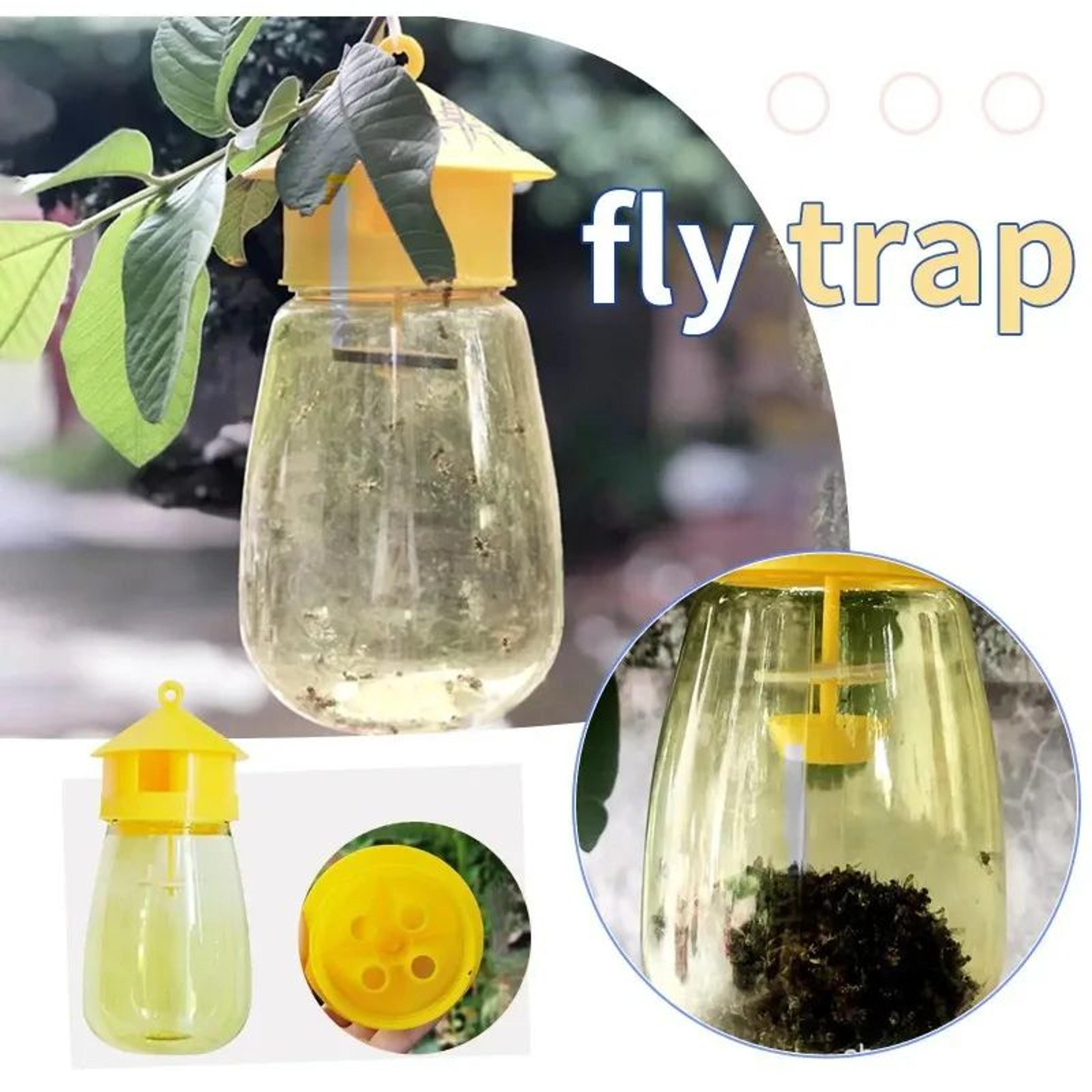 harvestguard reusable fruit fly trap for garden and orchard pest control