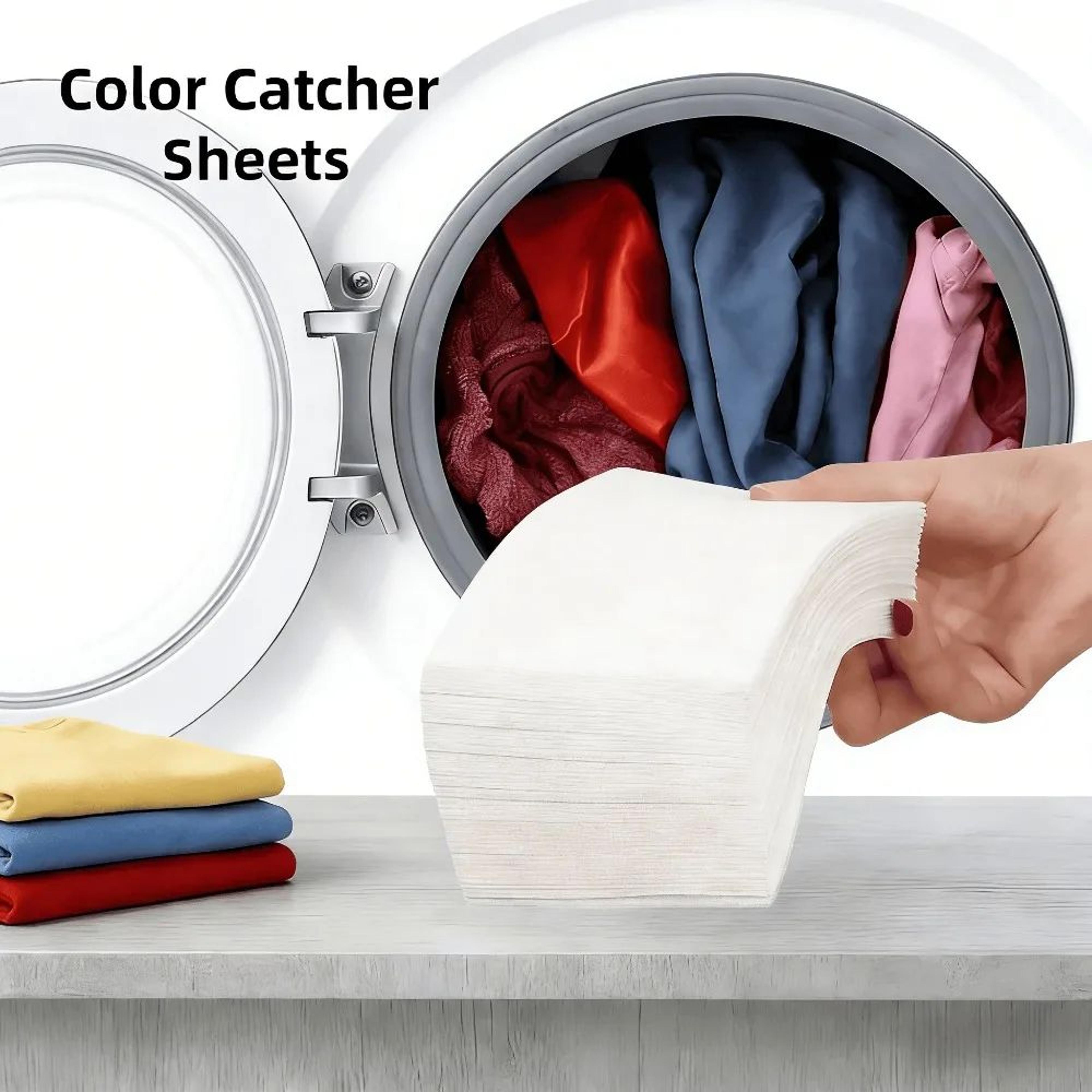freshguard 50pcs color catcher sheets for laundry dye transfer protection