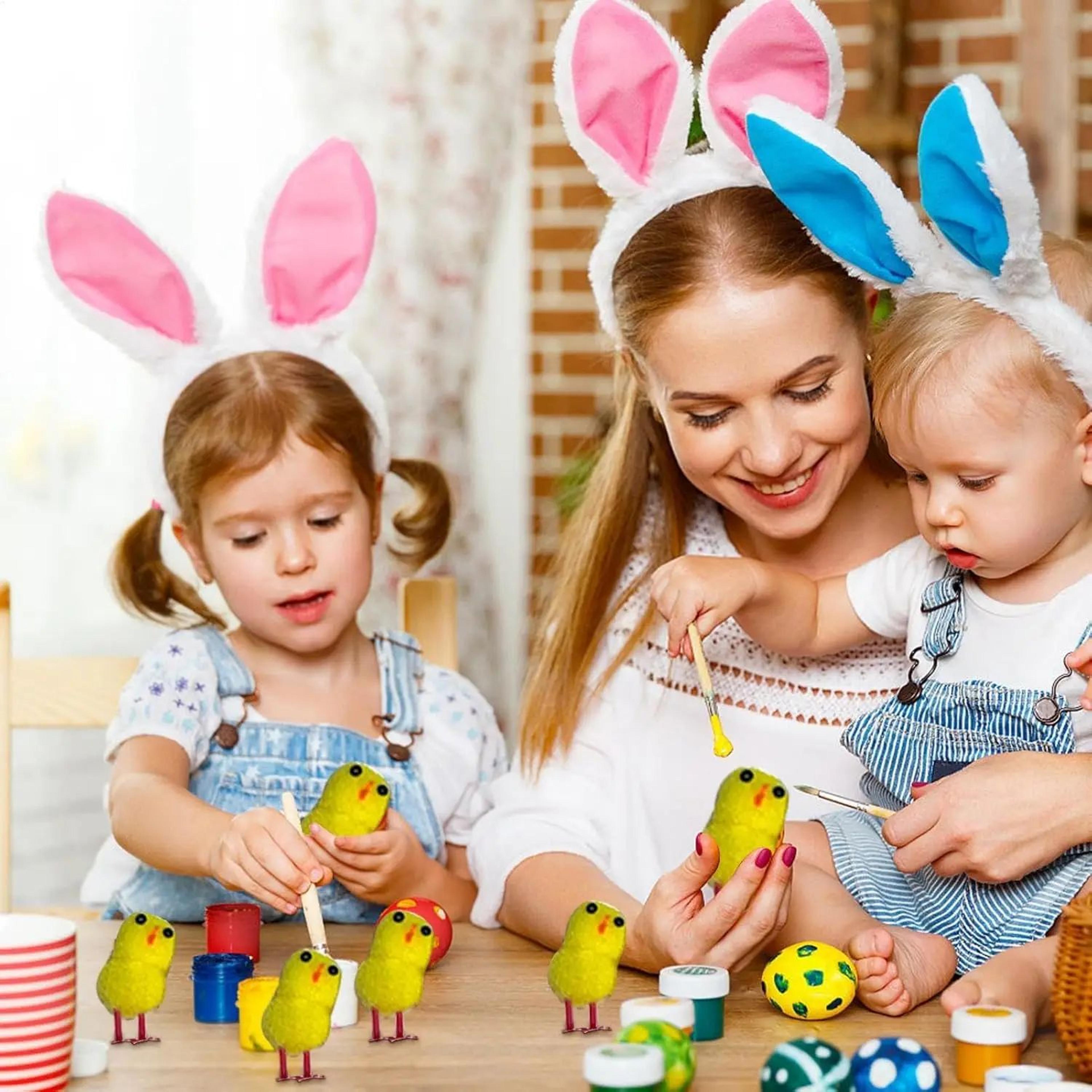 Mini Easter Chicks For Crafts And Spring Decorations 24216PCS 2