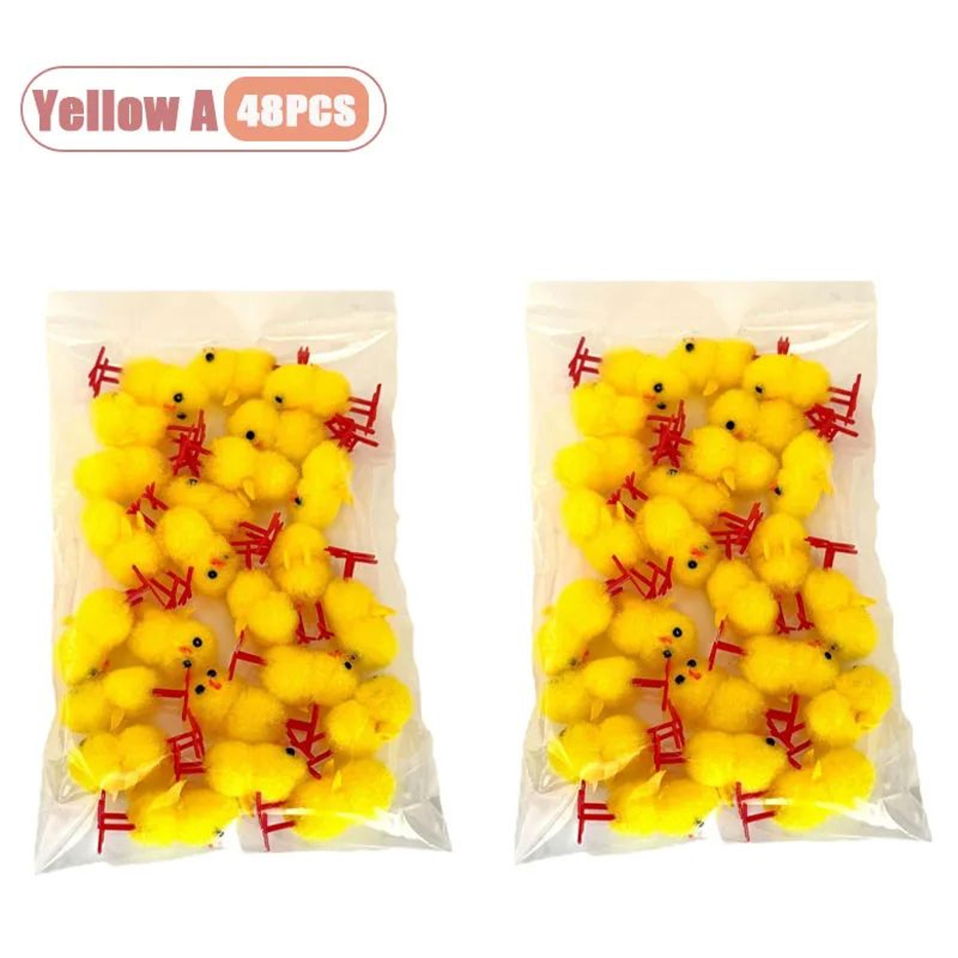 Mini Easter Chicks For Crafts And Spring Decorations 24216PCS 7