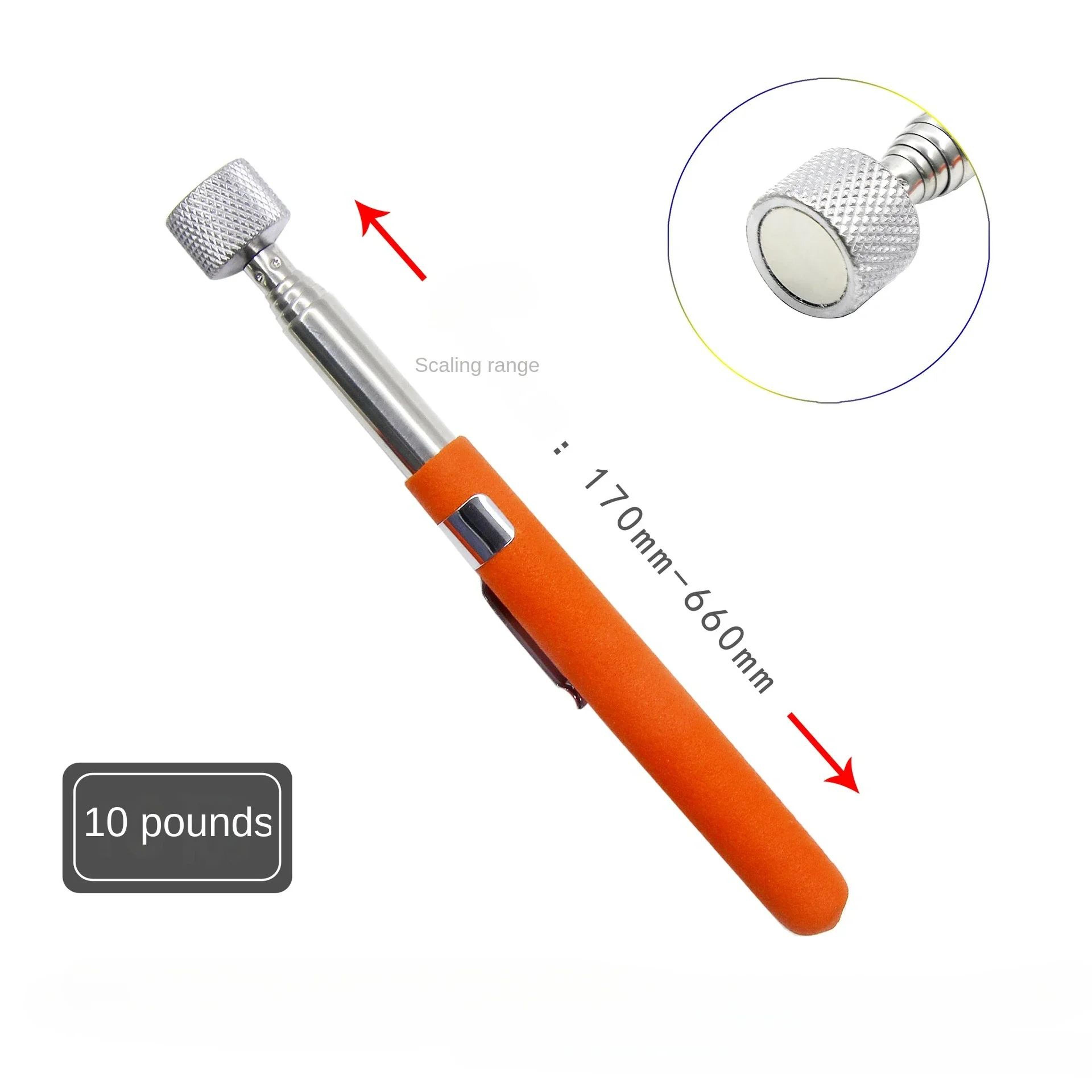 LED Telescopic Magnetic Pickup Tool For Auto Repair And Metal Retrieval 9