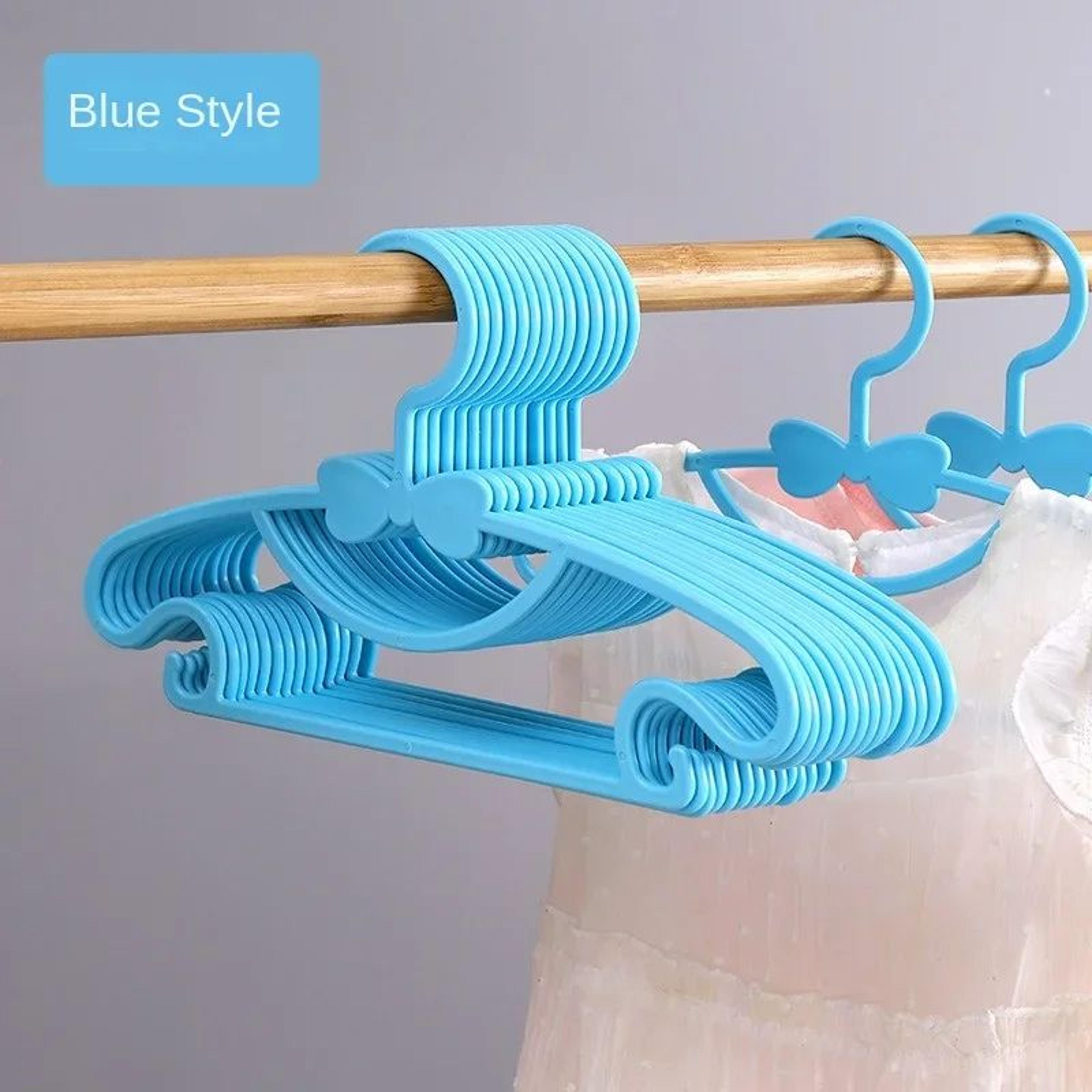 1050PCS Bow Design Baby Clothes Hangers For Kids Closet And Drying 7
