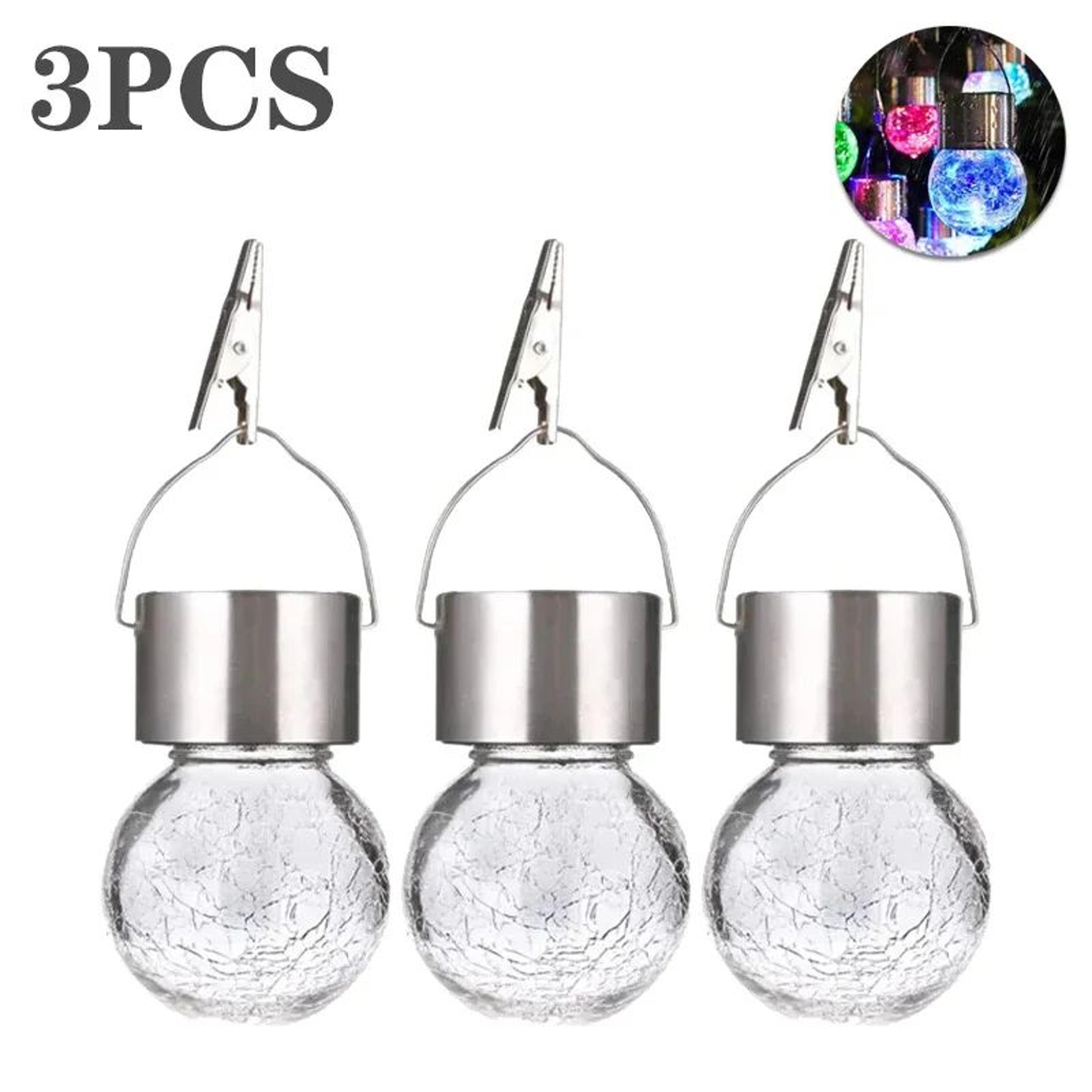 Solar Cracked Glass Ball Hanging Garden Lights 135PCS 9