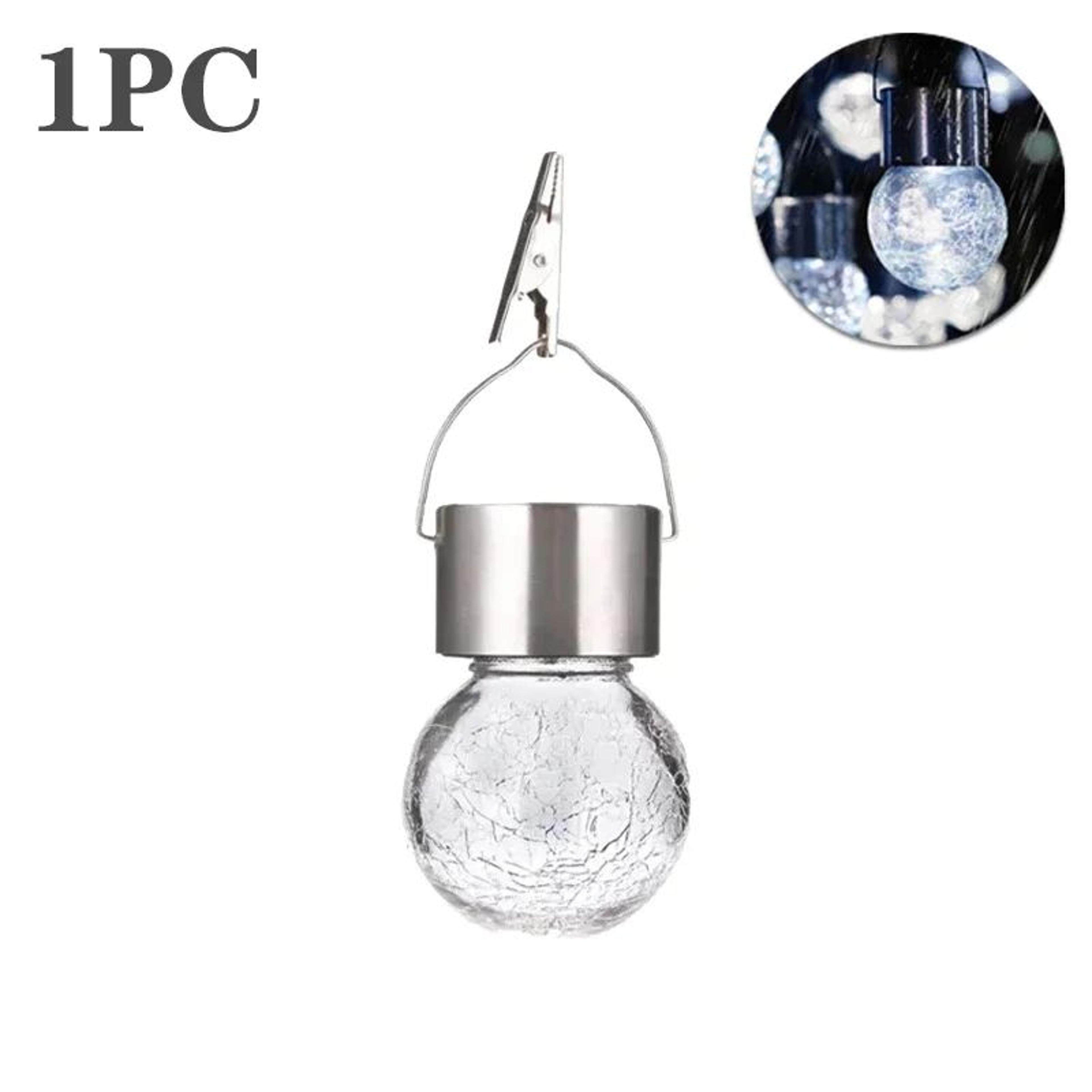 Solar Cracked Glass Ball Hanging Garden Lights 135PCS 7
