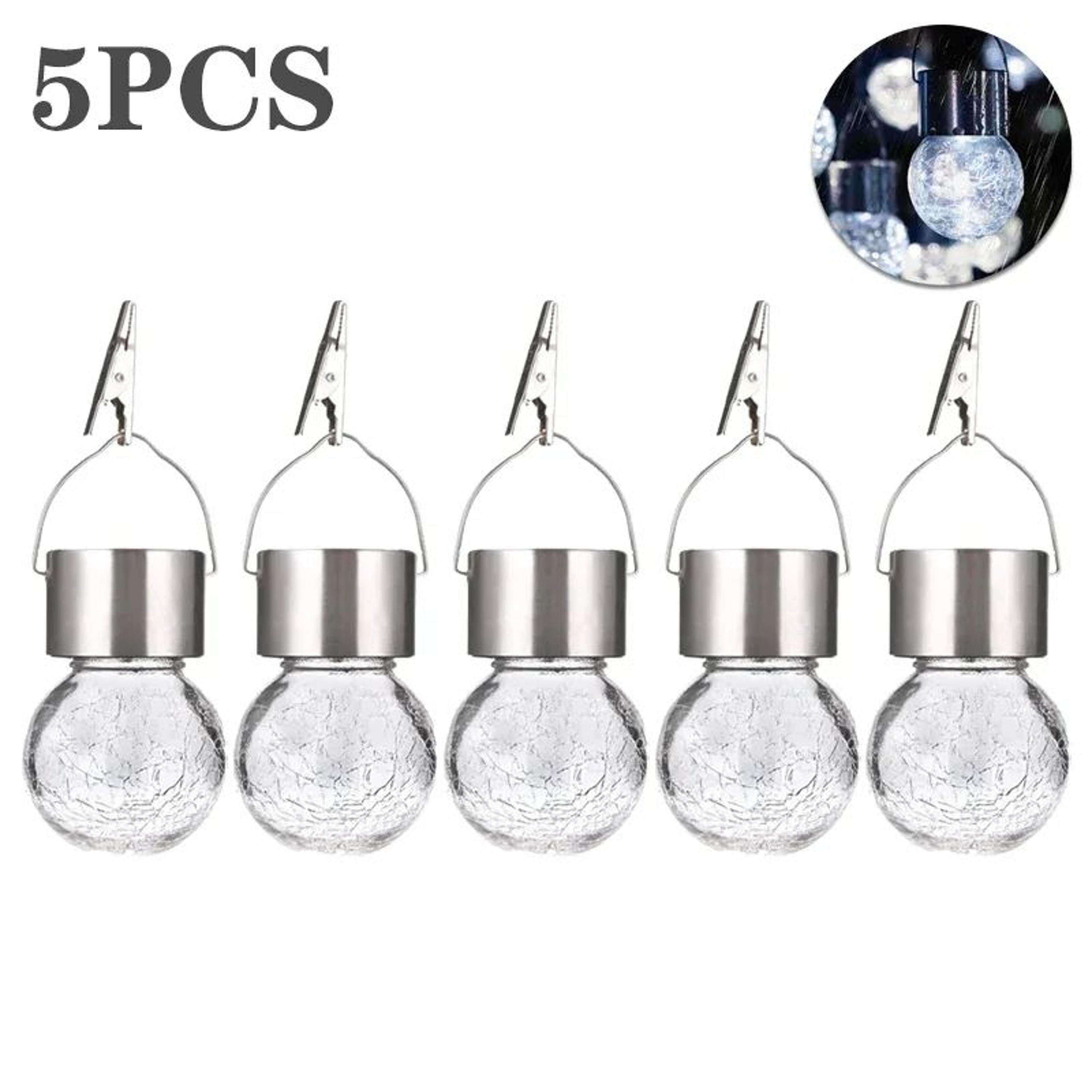 Solar Cracked Glass Ball Hanging Garden Lights 135PCS 13