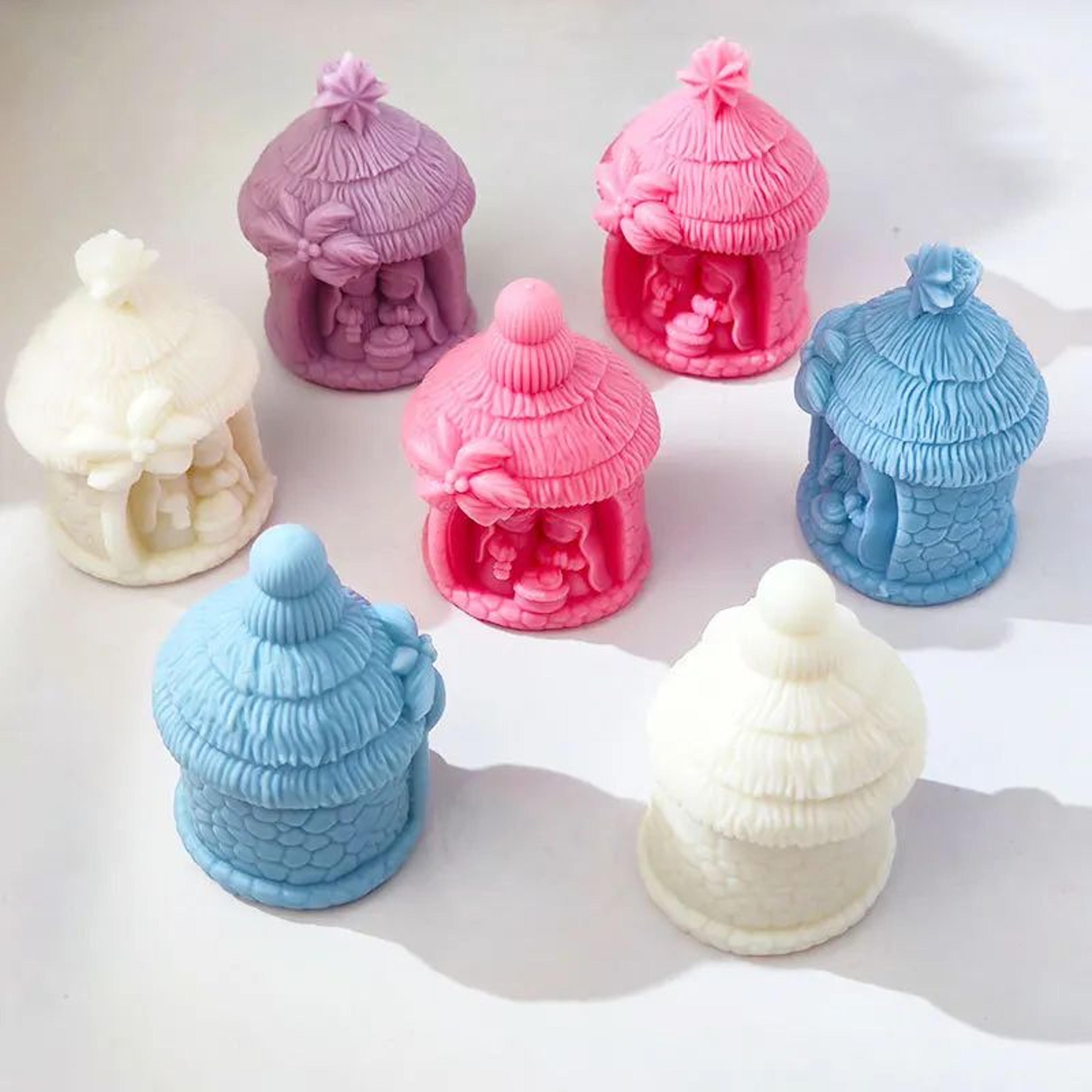 Holy Family Nativity Silicone Candle Mold For DIY Candle Making 3