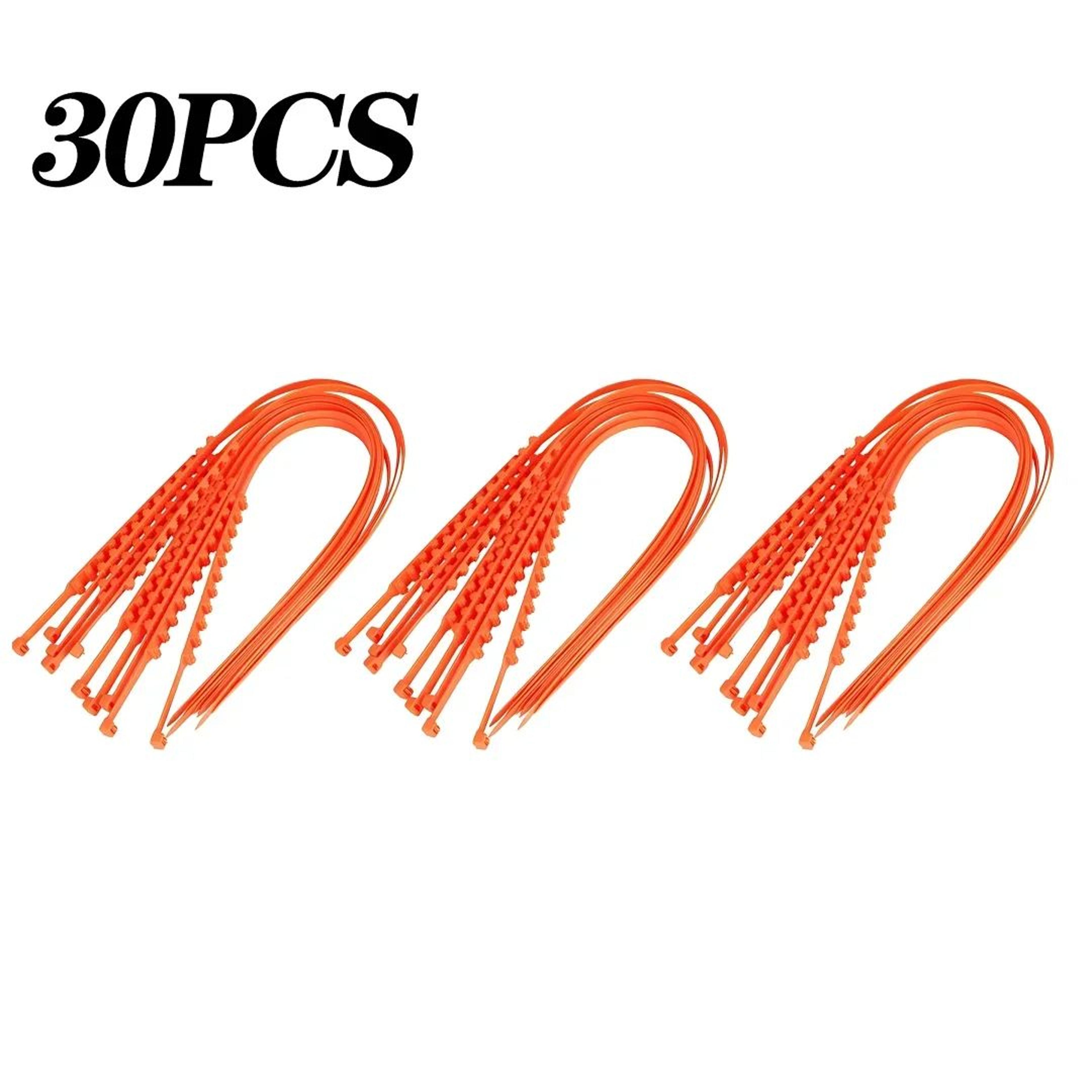 Universal Emergency Snow Tire Chains AntiSkid Traction Straps 140PCS 8