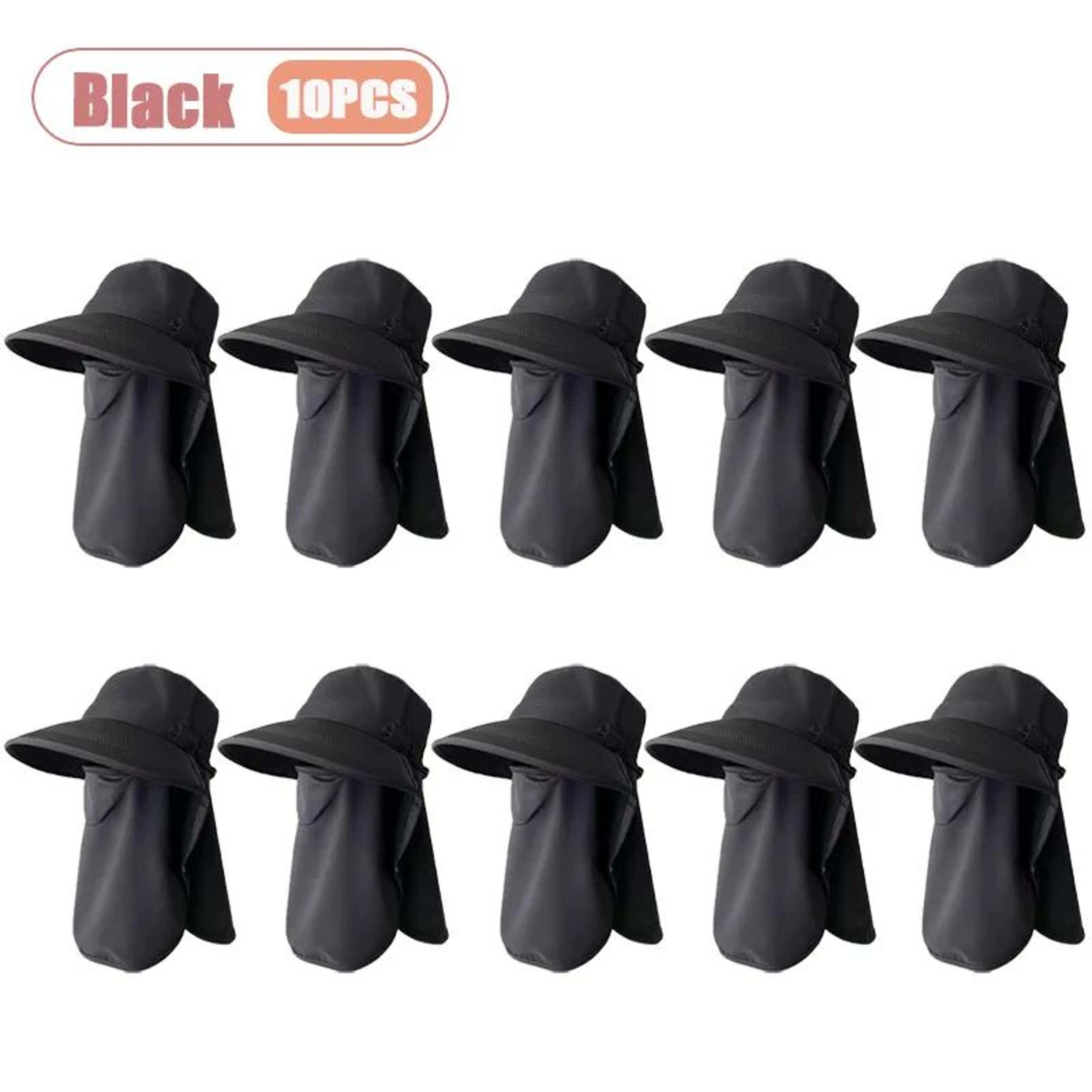 Womens UV Protection Sun Hat With Face Cover And Neck Flap 16