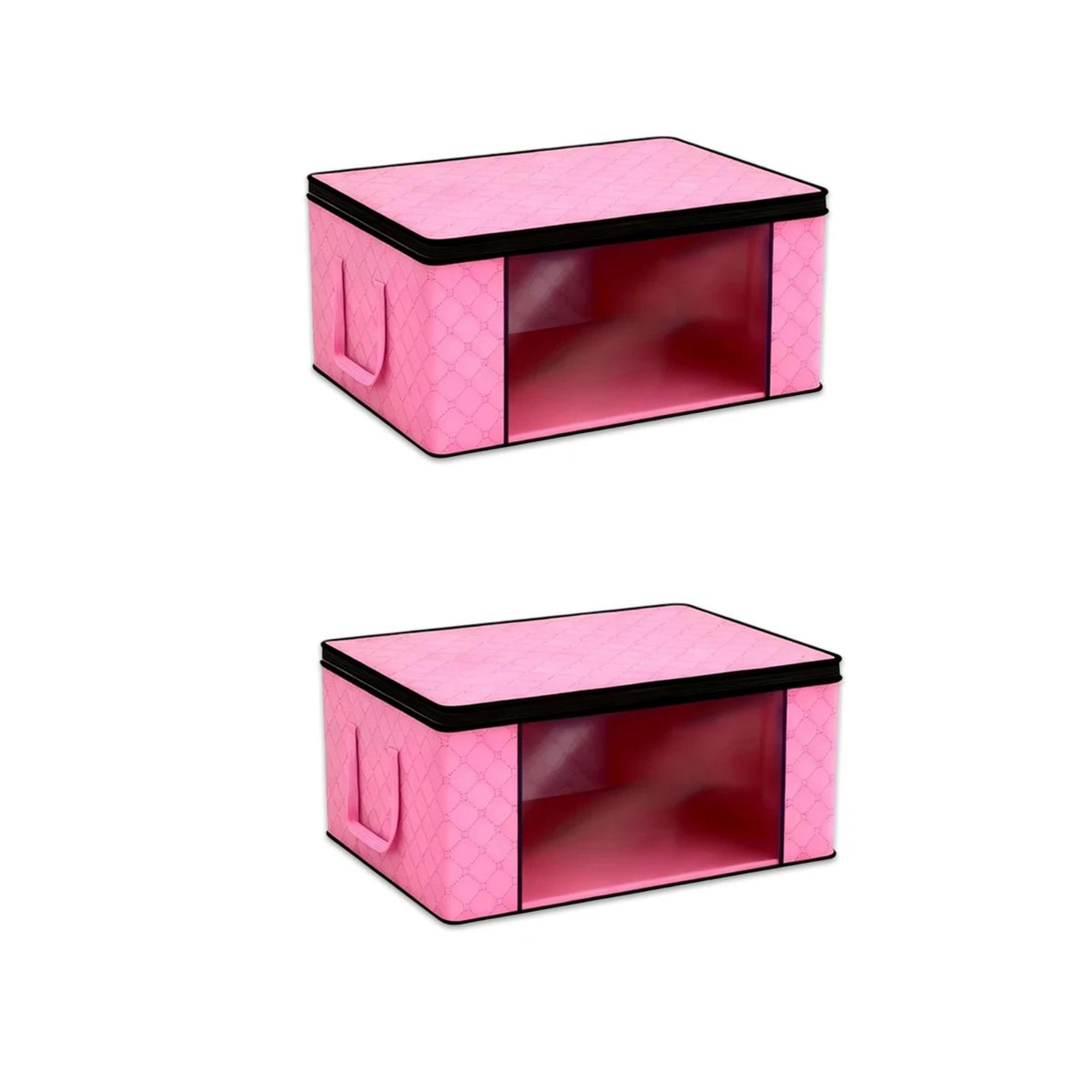 Foldable Clothes Storage Bags With Clear Window For Blankets Bedding And Closet Organization 8