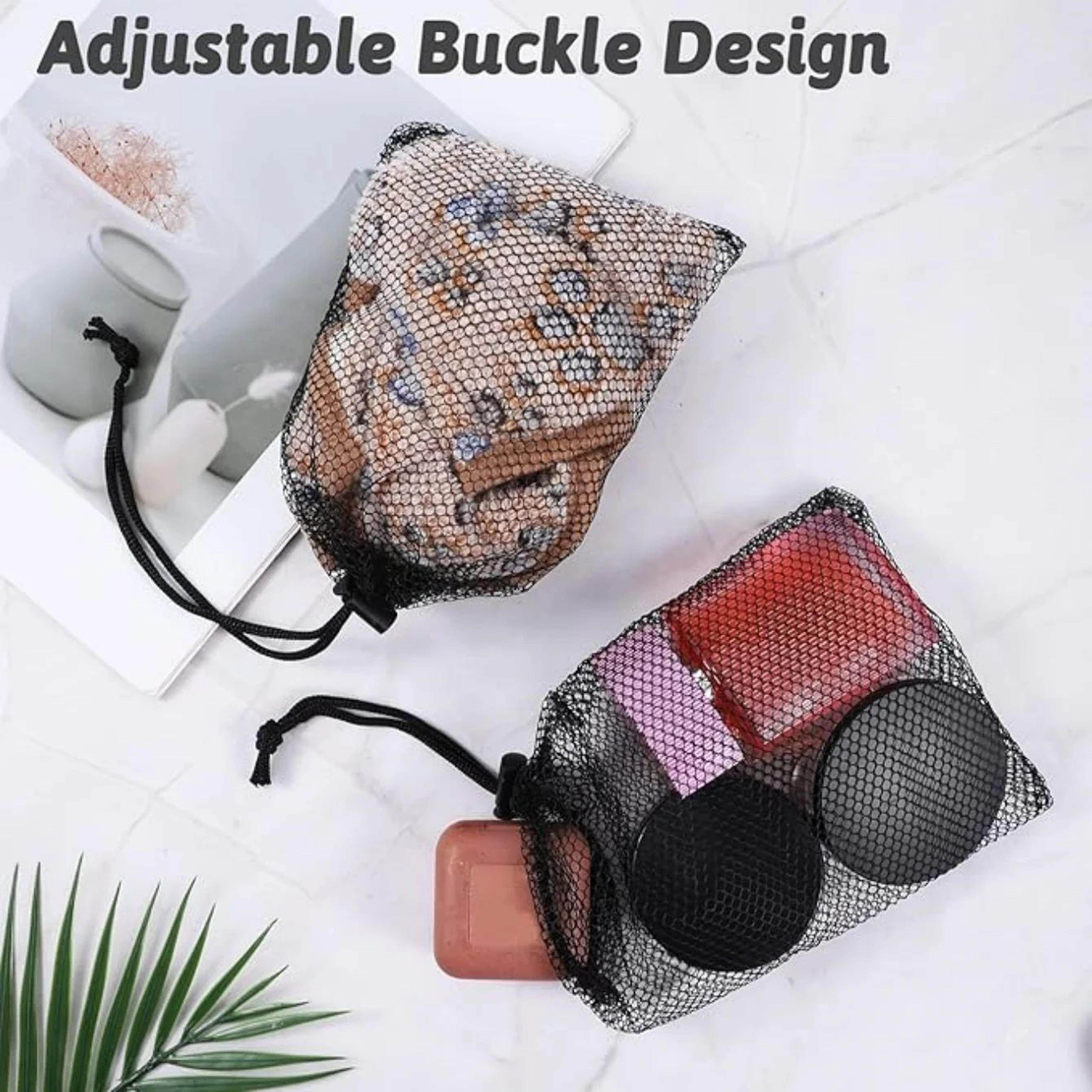 Small Mesh Drawstring Bags For Sports Swimming And Travel Storage 3