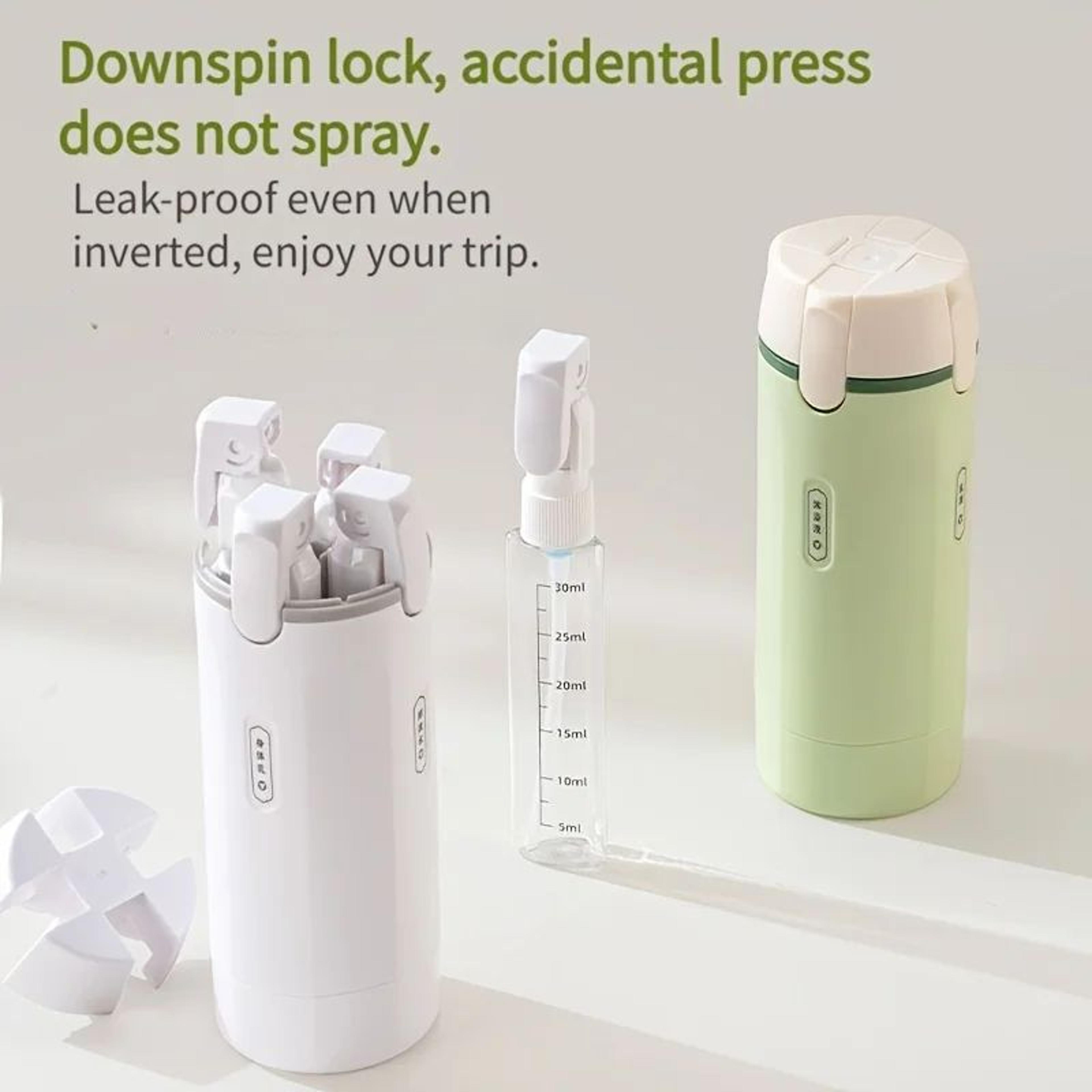 4in1 Leakproof Travel Dispenser Bottle For Toiletries 2