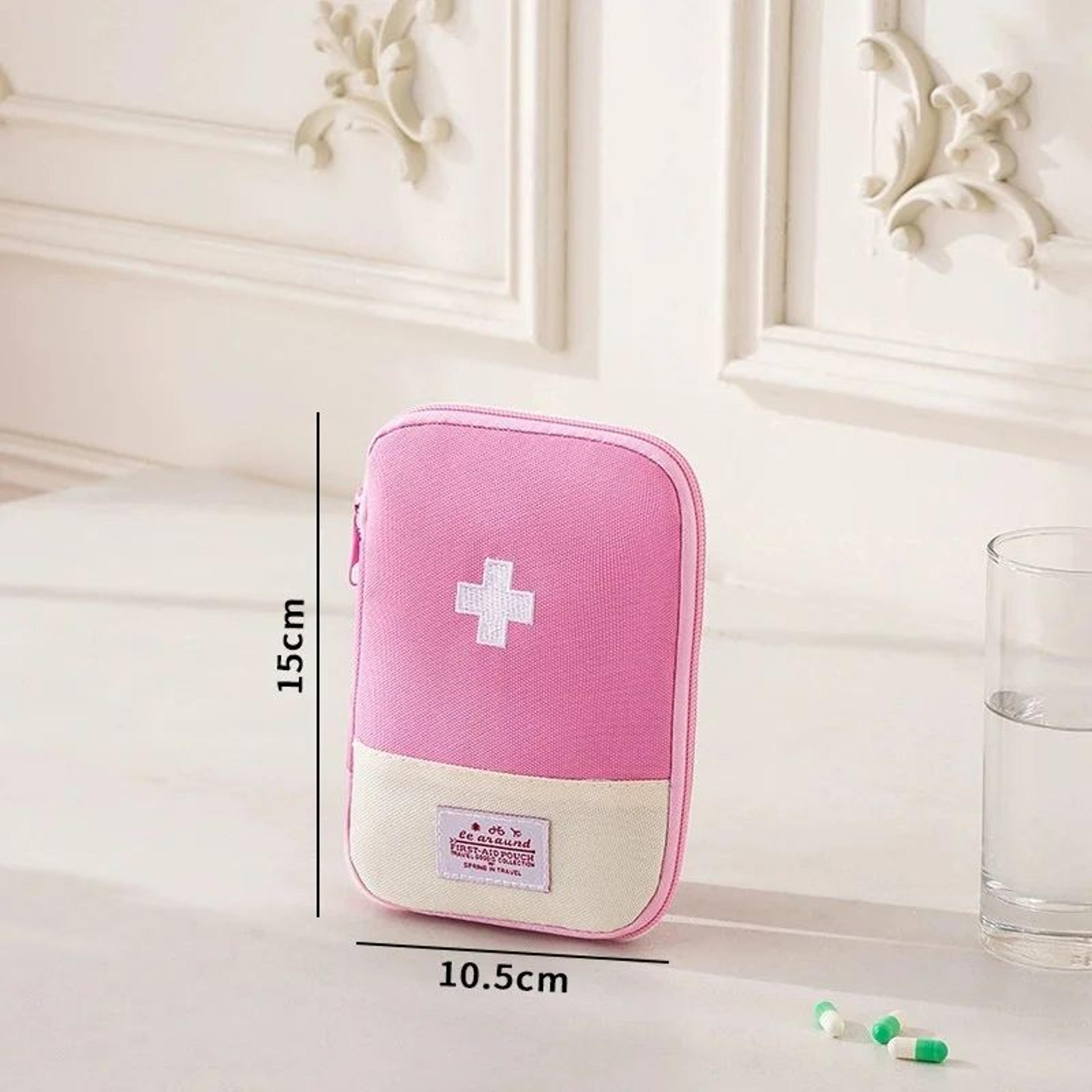 Portable Travel Medicine Organizer First Aid Pouch 8