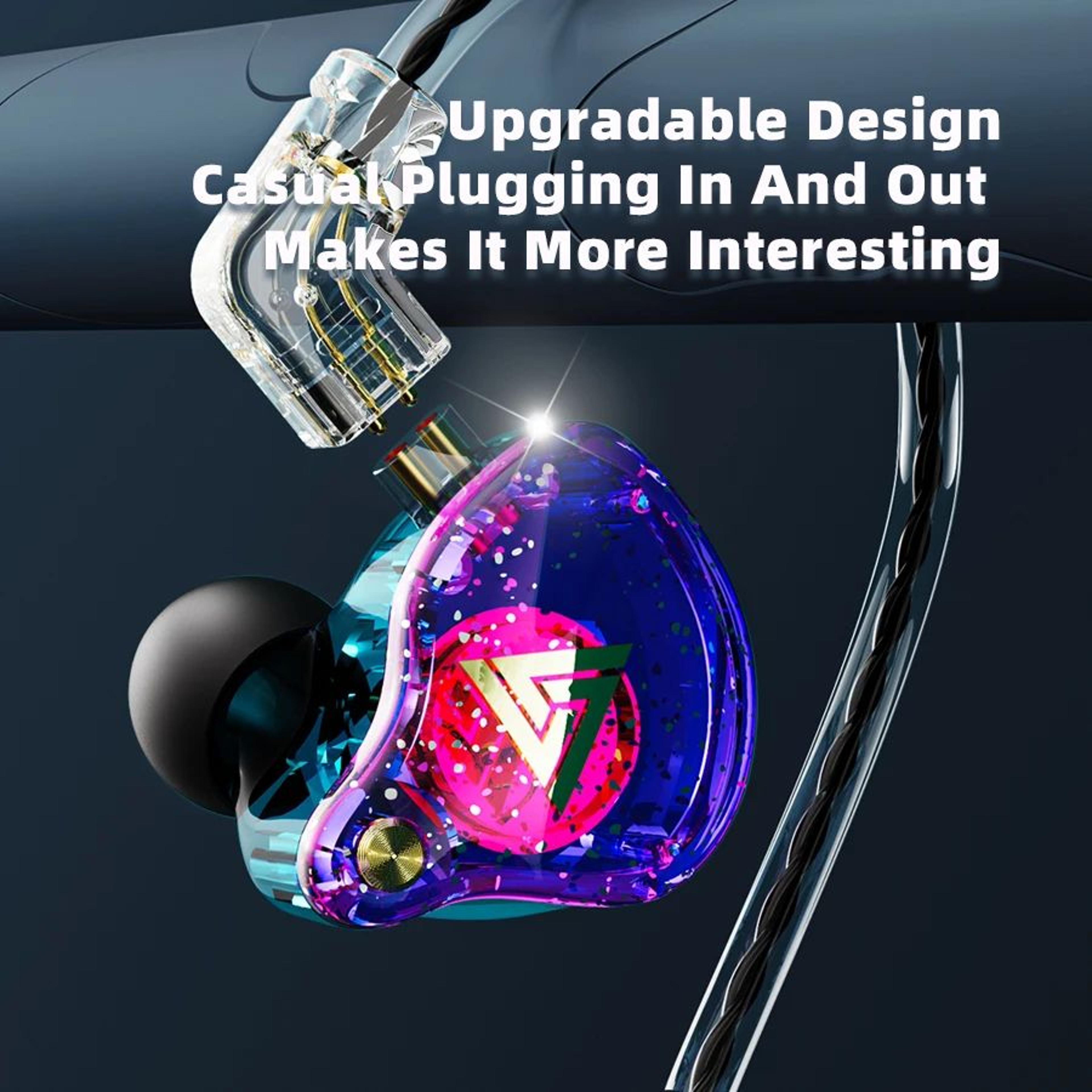 QKZ AK6 HiFi Wired InEar Monitor Earphones With Mic 4