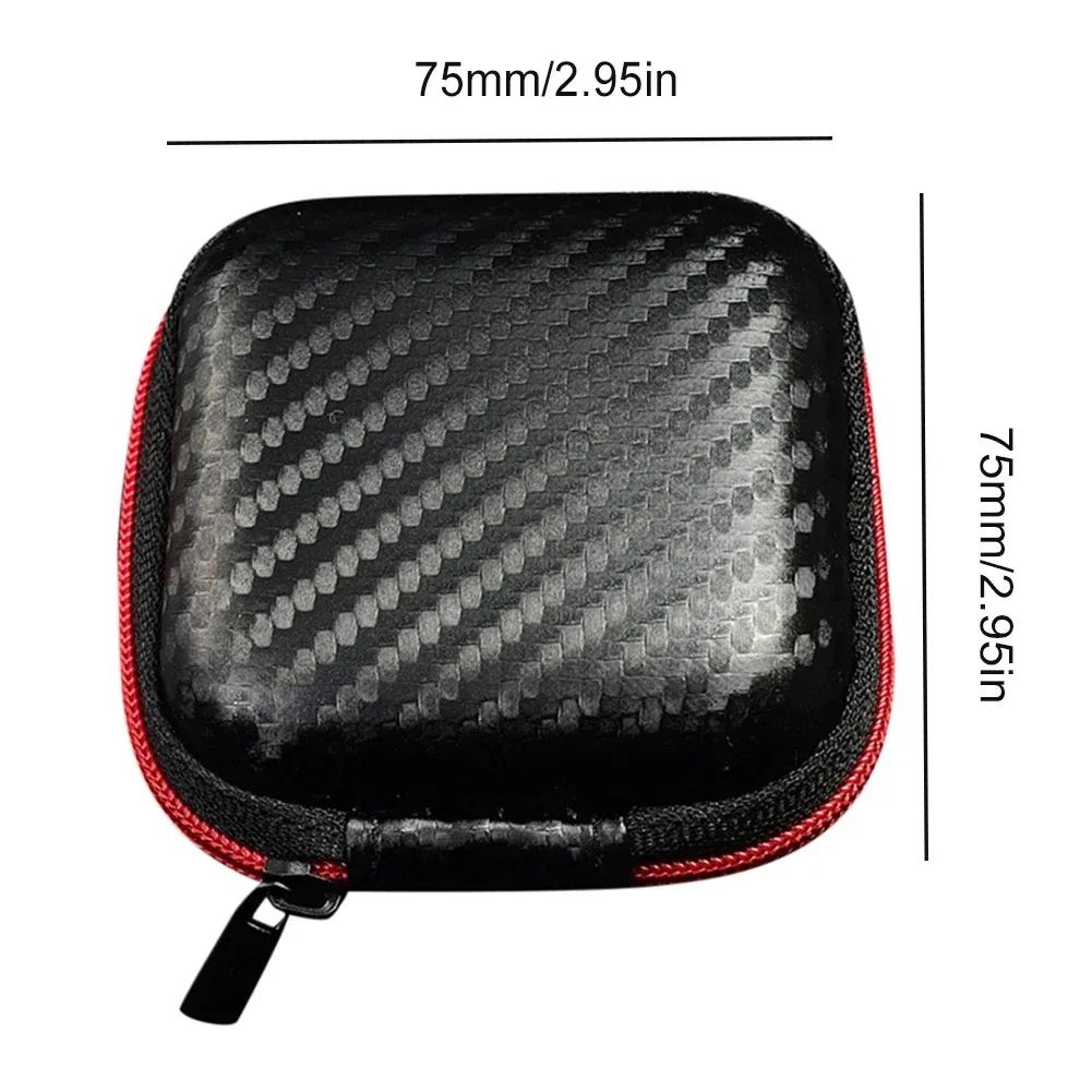 Portable EVA Earphone Case Zipper Storage Box For Wired Headphones 5