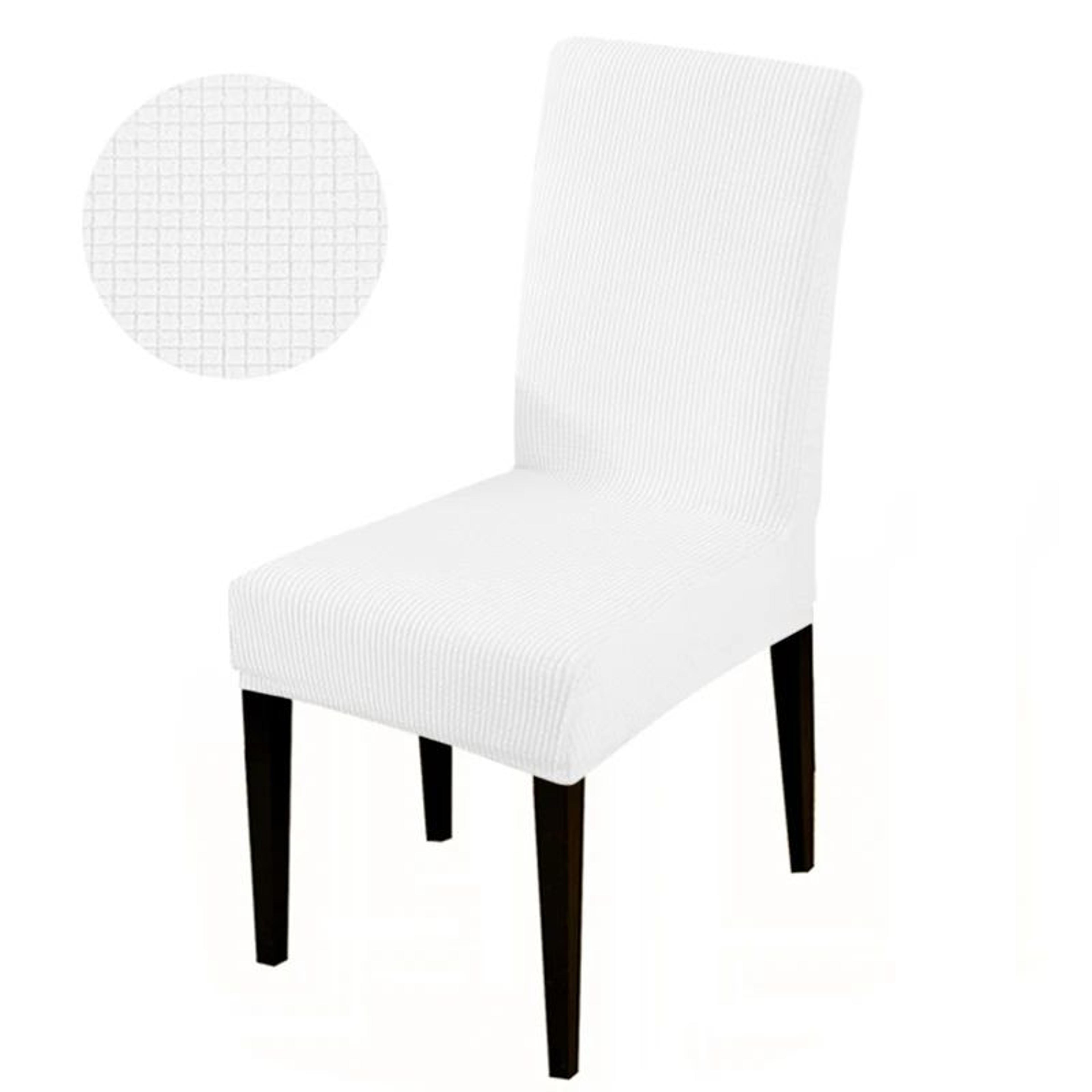 Universal Elastic Stretch Dining Chair Cover With Full Protective Fit 16